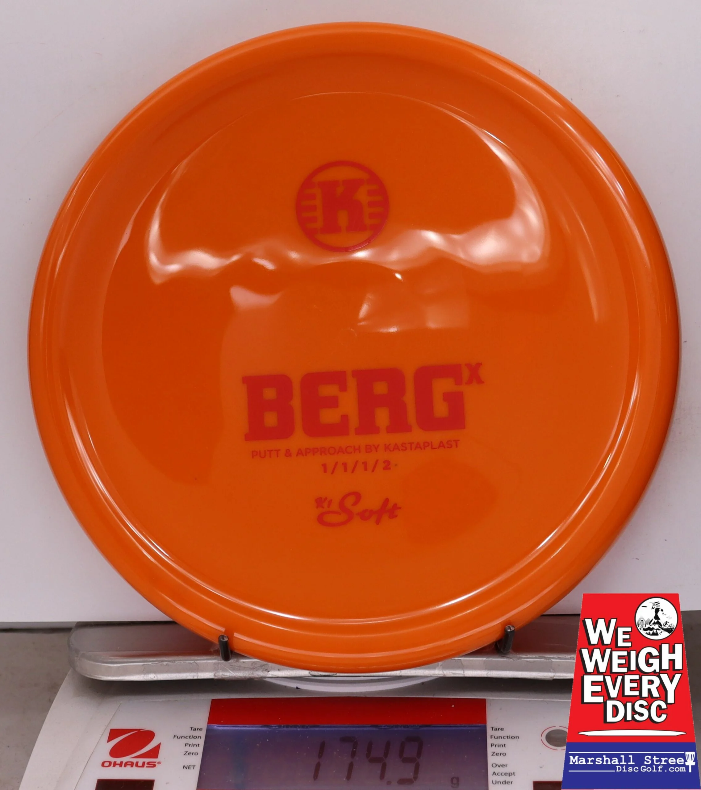 083183 K1 Soft Berg X - #40 Orange, 175