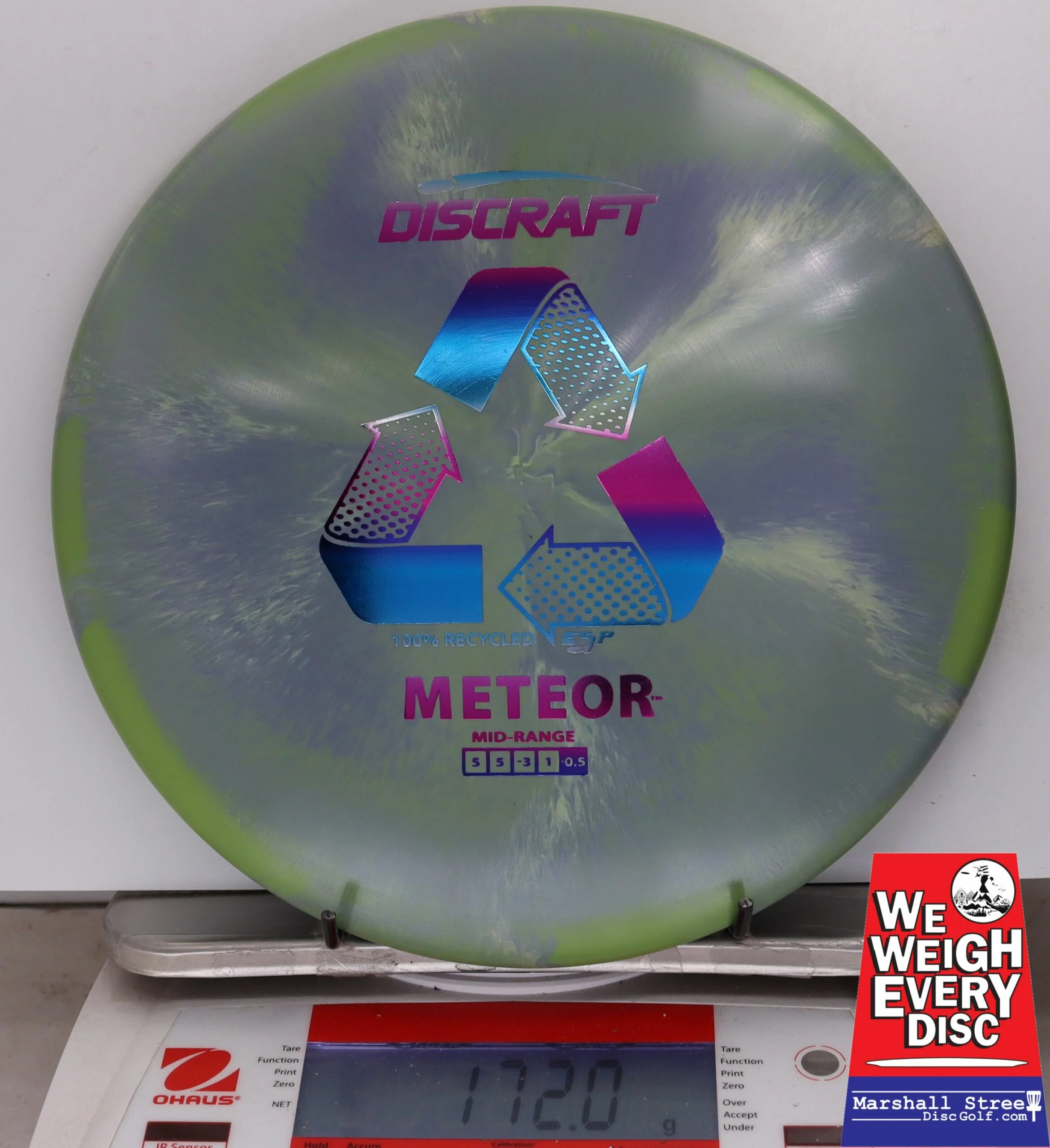 084097 Recycled ESP Meteor - #28 GrnPurpleish, 172