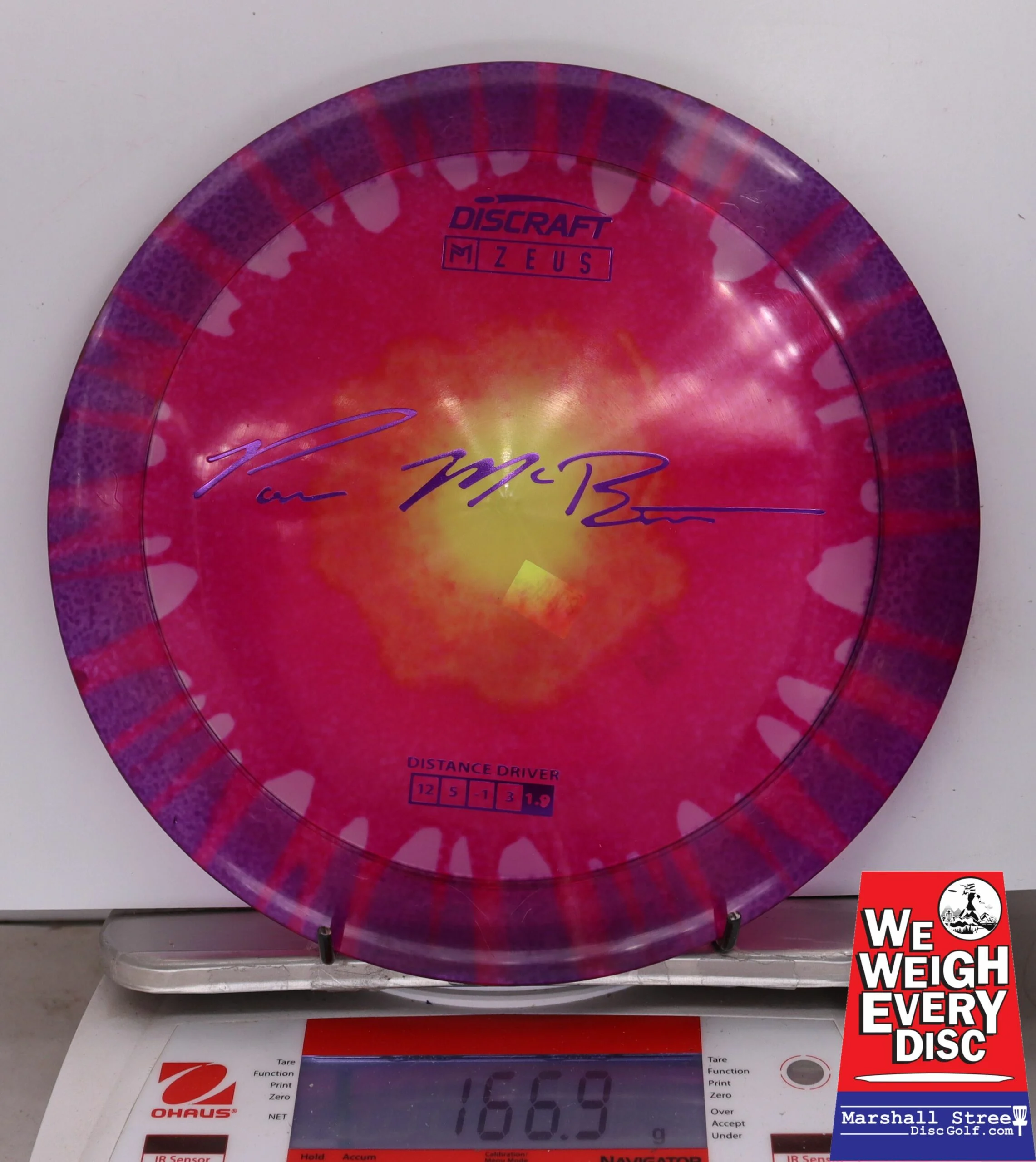 084256 Tie-Dye Z Zeus, Paul McBeth - #38 Tie-Dye, 167