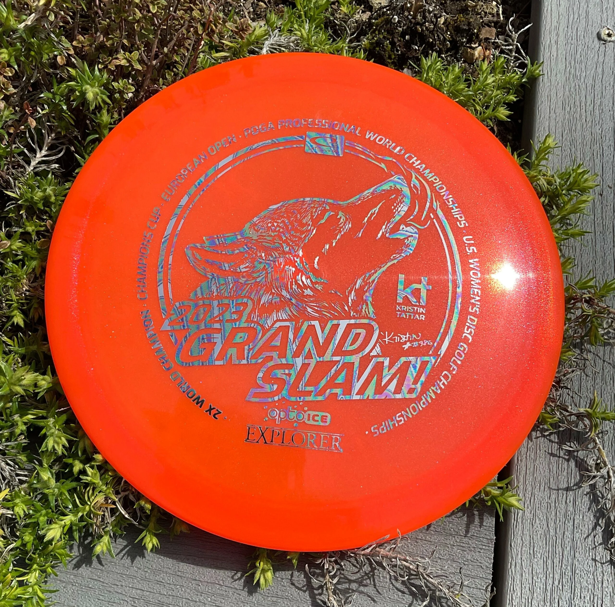 Special Edition Discs - Opto Glimmer Ice Explorer Kristin Tattar