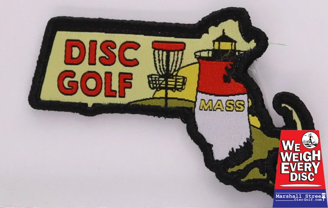 086442 Massachusetts, Disc Golf Patch - #01 Mass