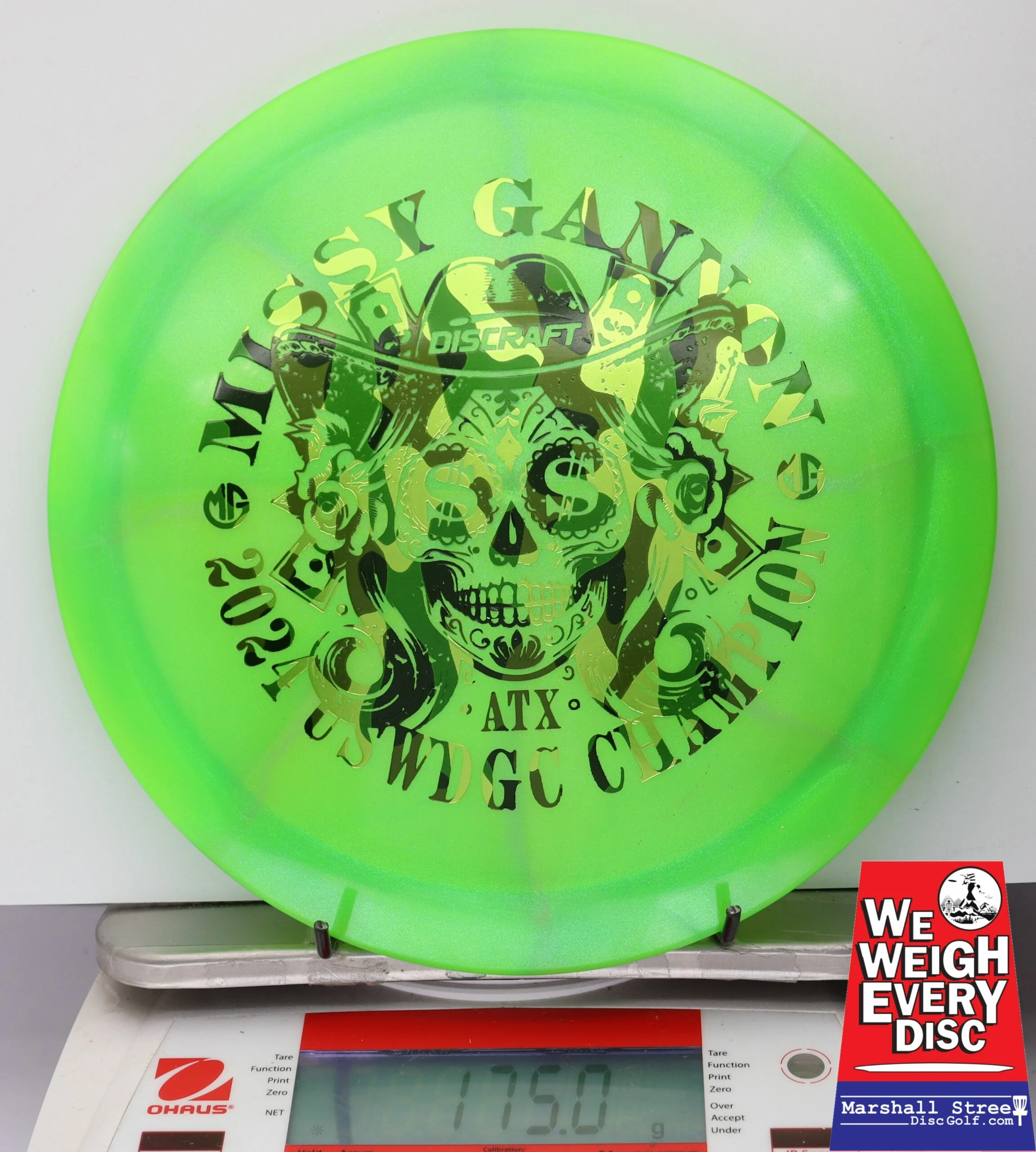 088397 Z Swirl Undertaker, Missy Gannon ~ USWDGC 2024 - #10 NGreen, 175