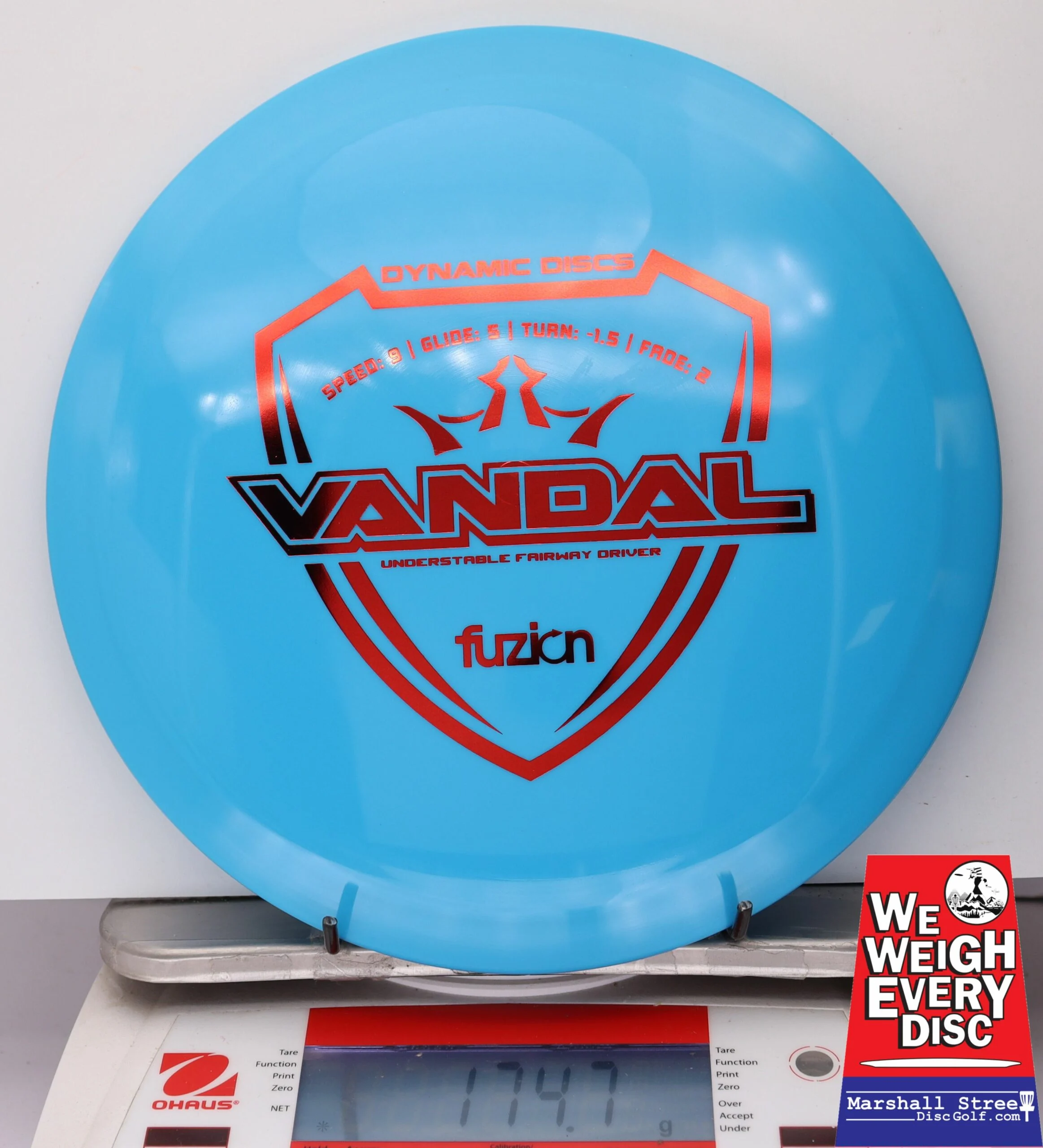 091267 Fuzion Vandal - #10 Blue, 175