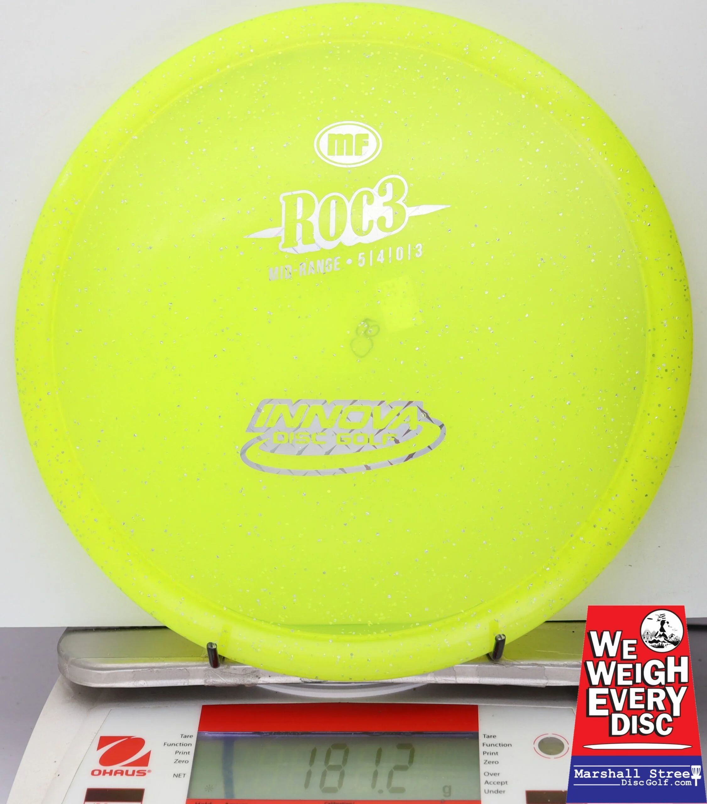093817 Metal Flake Champion Roc3 - #25 Yellow, 181