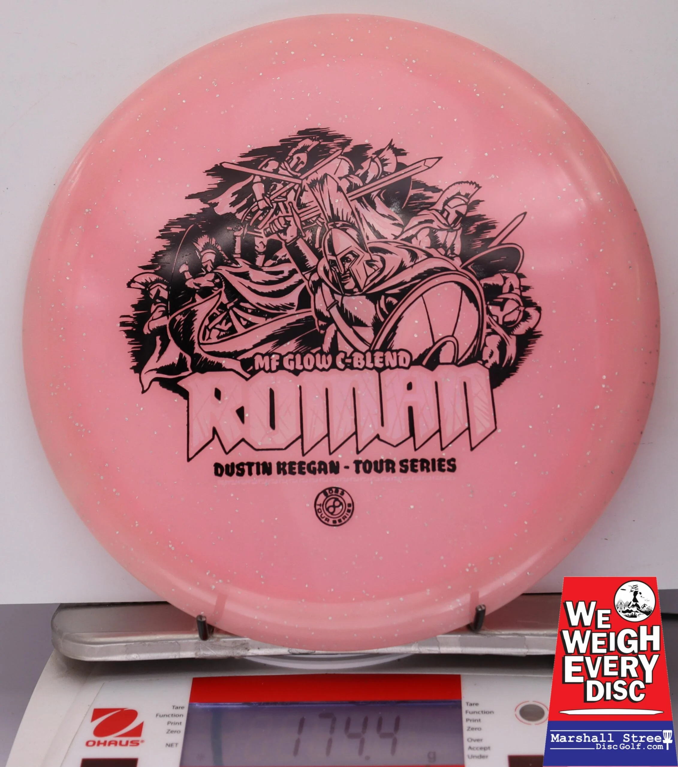 094449 Metal Flake Glow C-Blend Roman, Dustin Keegan - #17 PinkGlow, 174