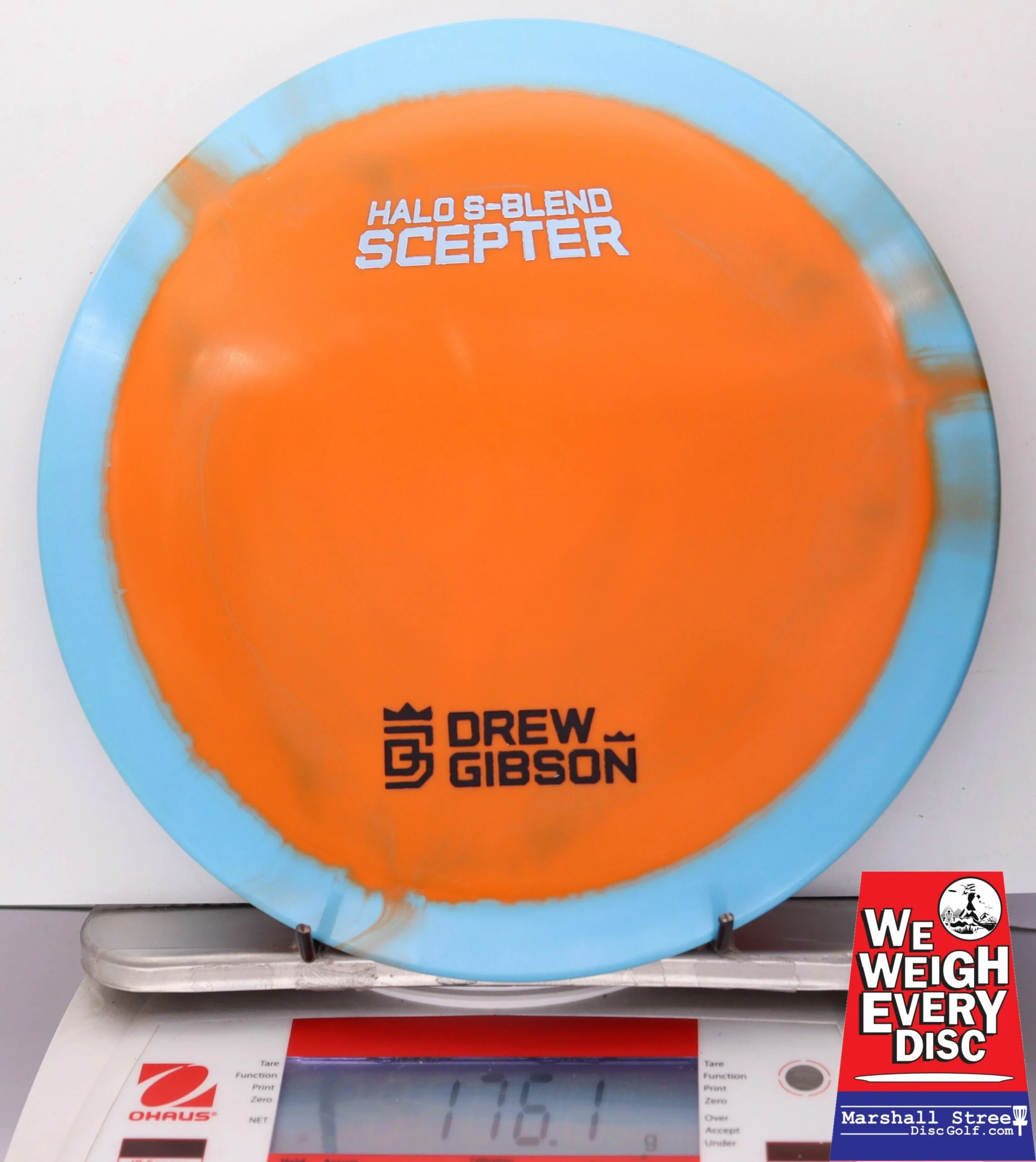 094585 Halo S-Blend Scepter, Gibson - #25 LtBlu-Orange, 176
