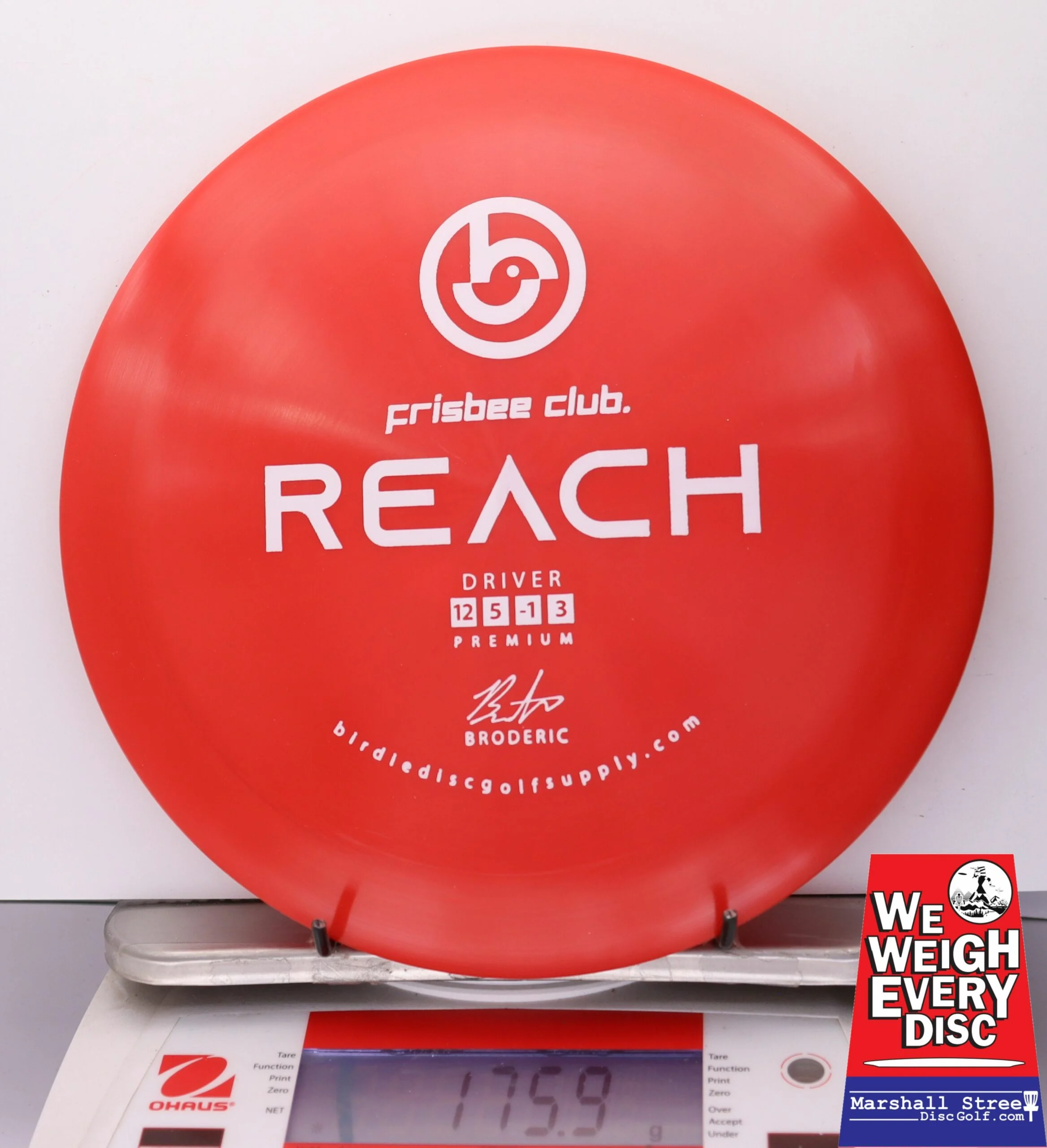 094789 Premium Reach, Frisbee Club Edition - #14 Red, 176