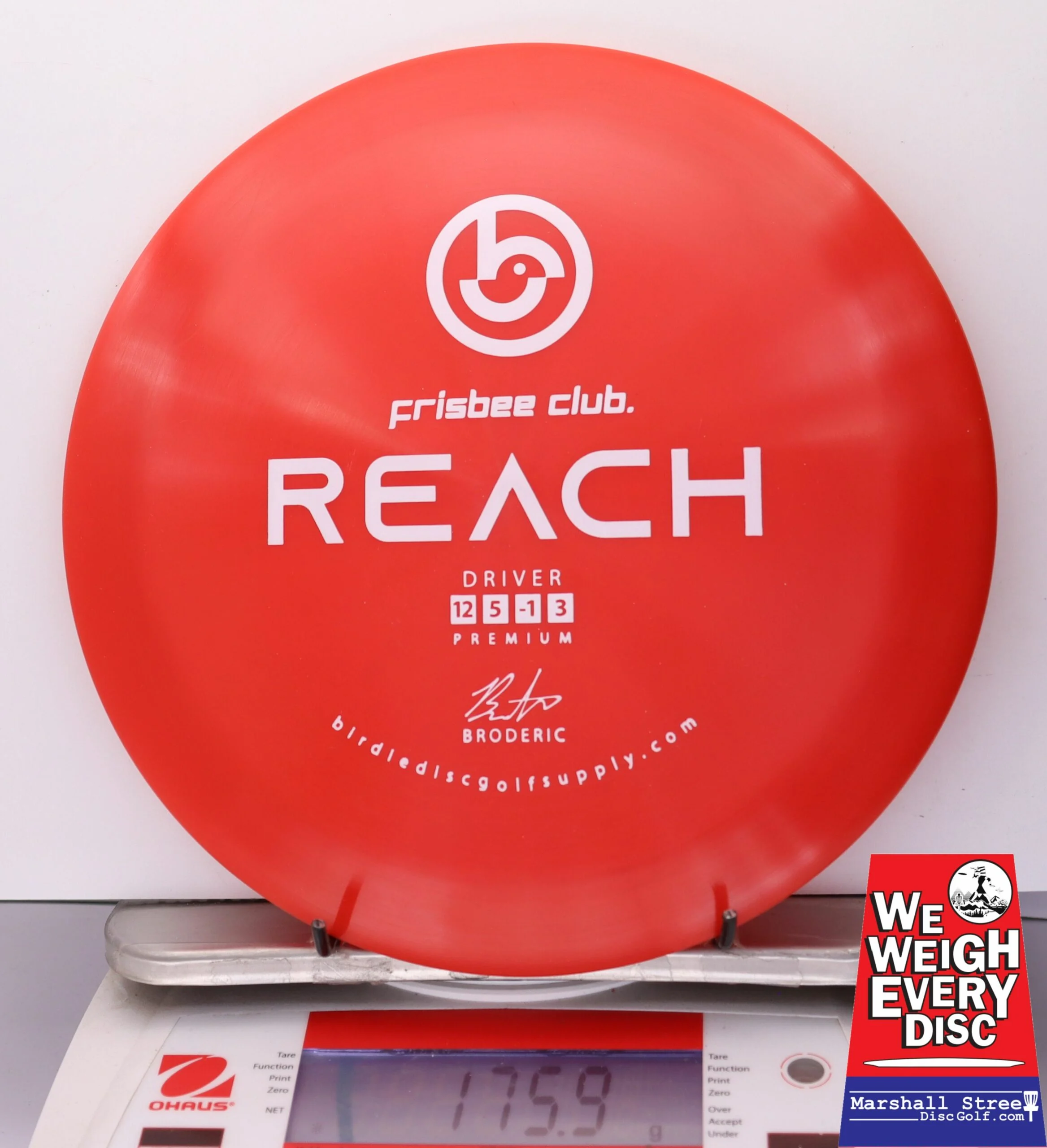 094790 Premium Reach, Frisbee Club Edition - #15 Red, 176