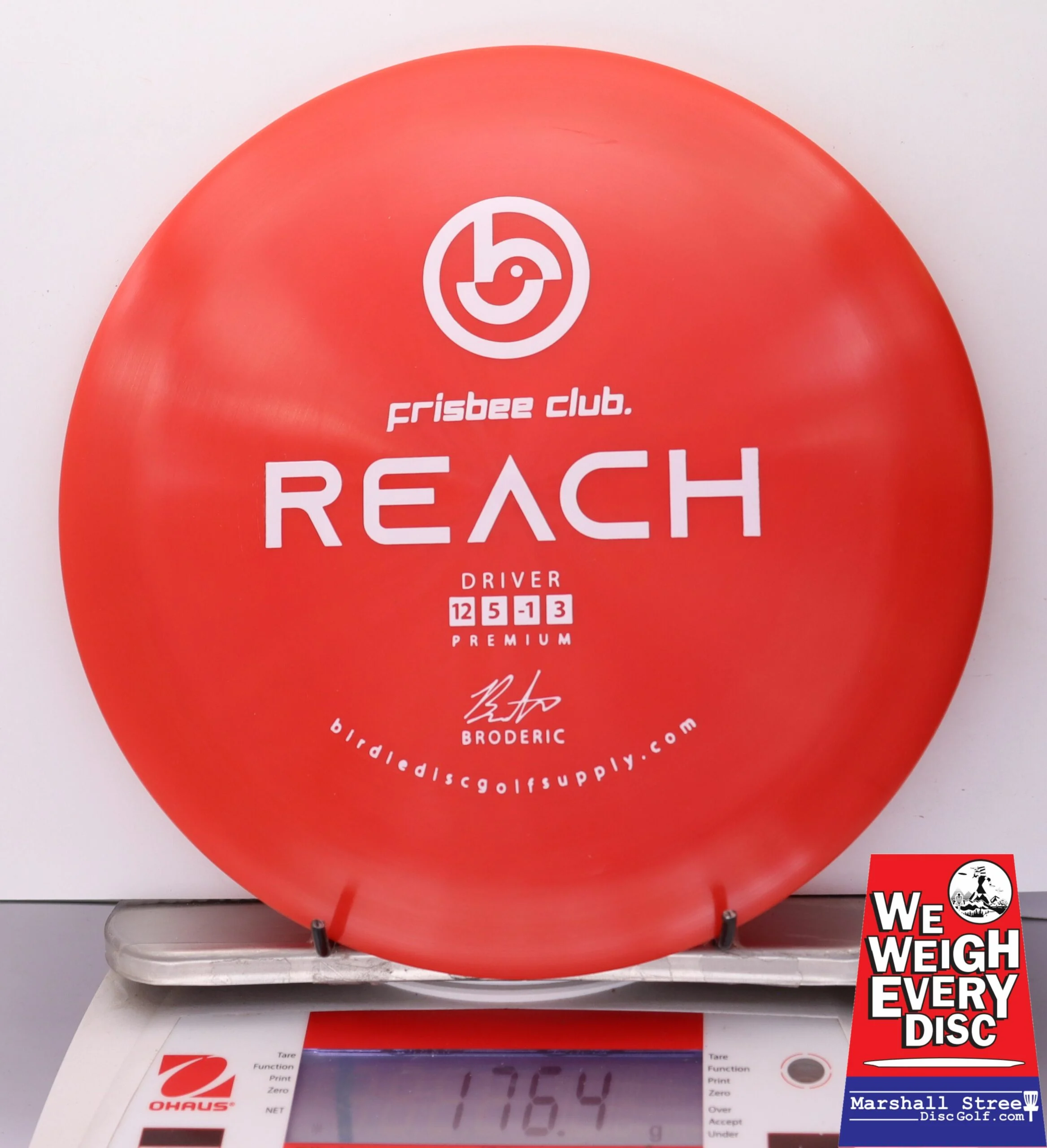 094791 Premium Reach, Frisbee Club Edition - #16 Red, 176