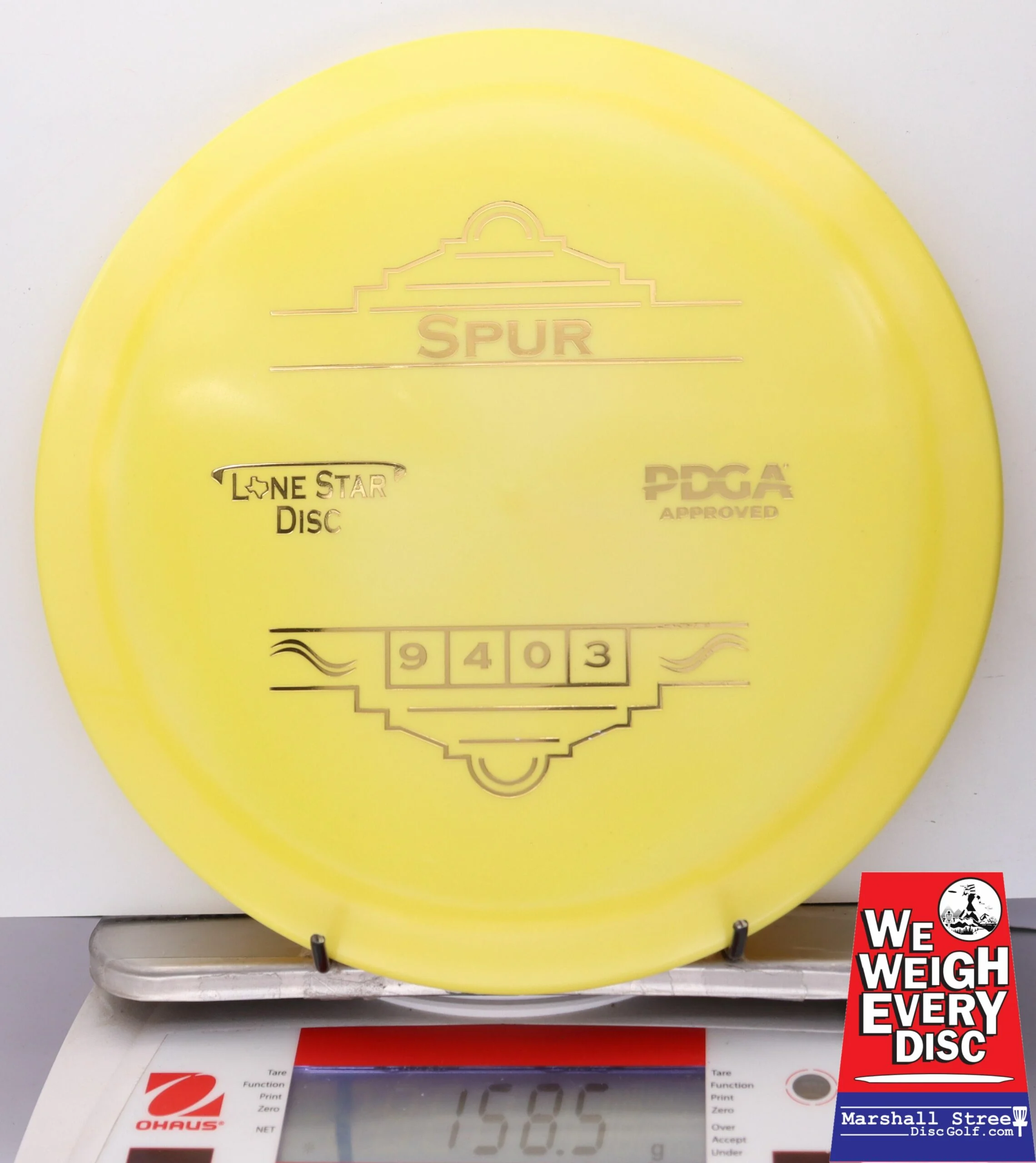 095065 Lima Spur - #09 Yellow, 159
