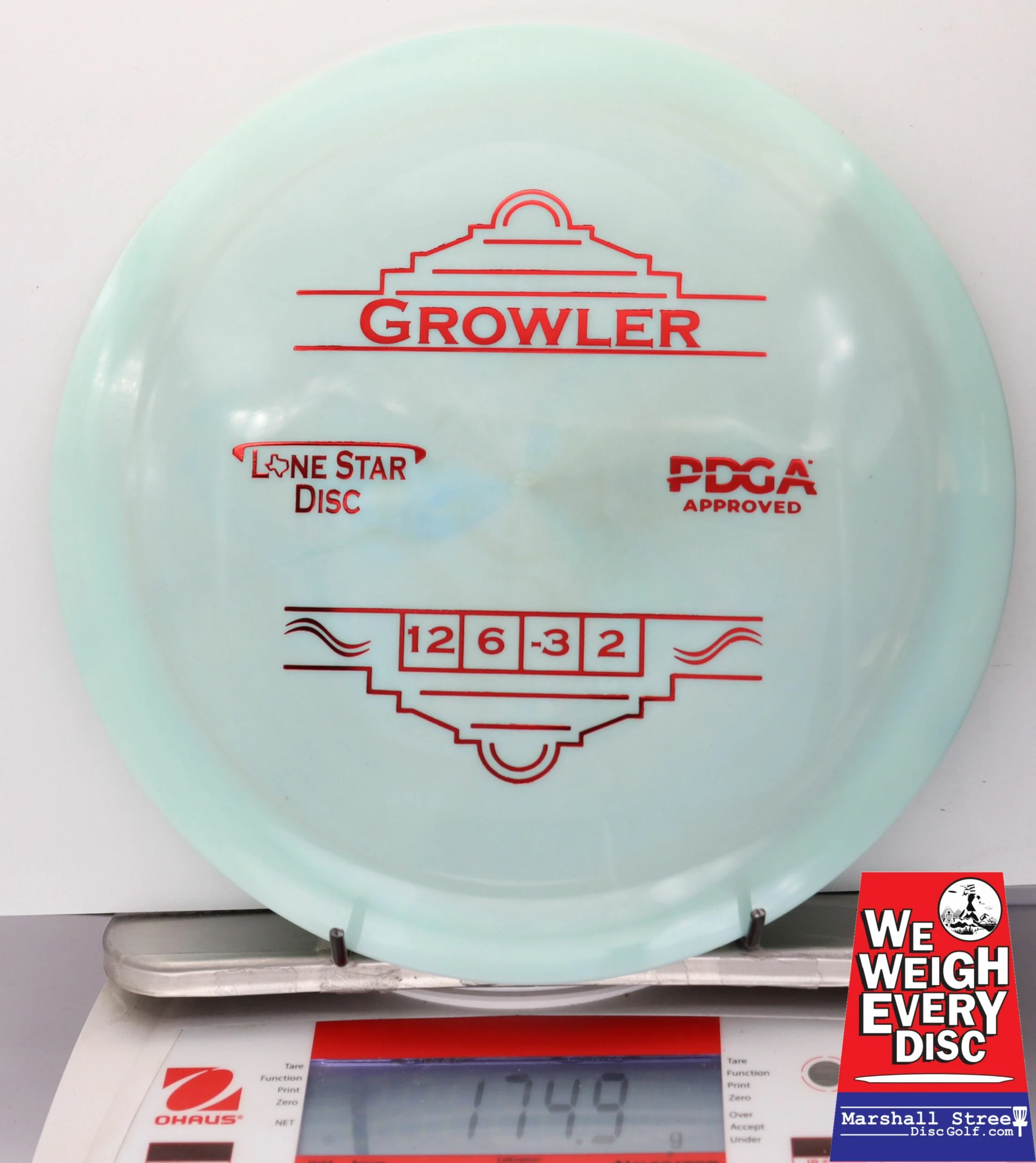 095252 Bravo Growler - #32 PaleBlue, 175