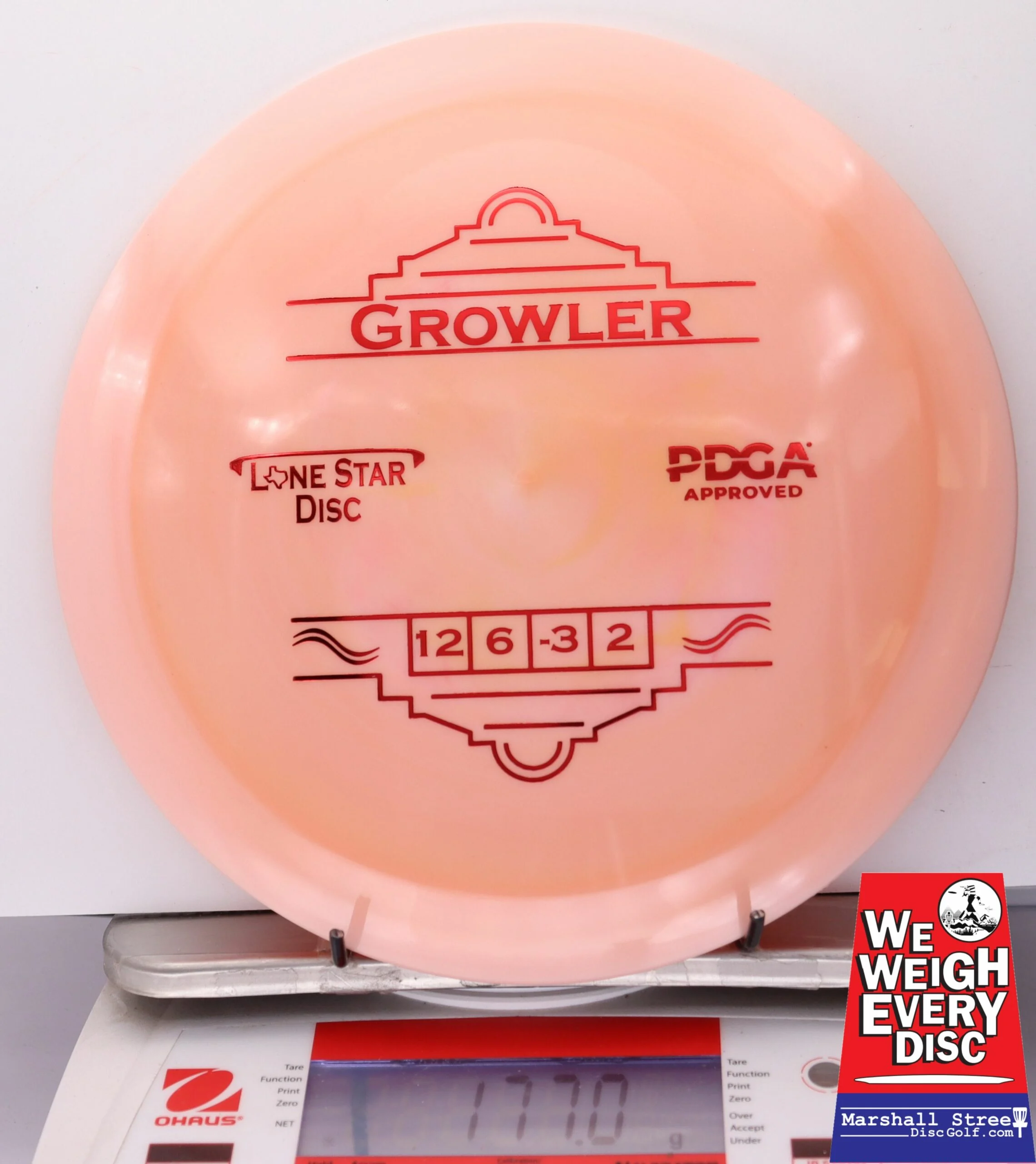 095255 Bravo Growler - #35 Peach, 177