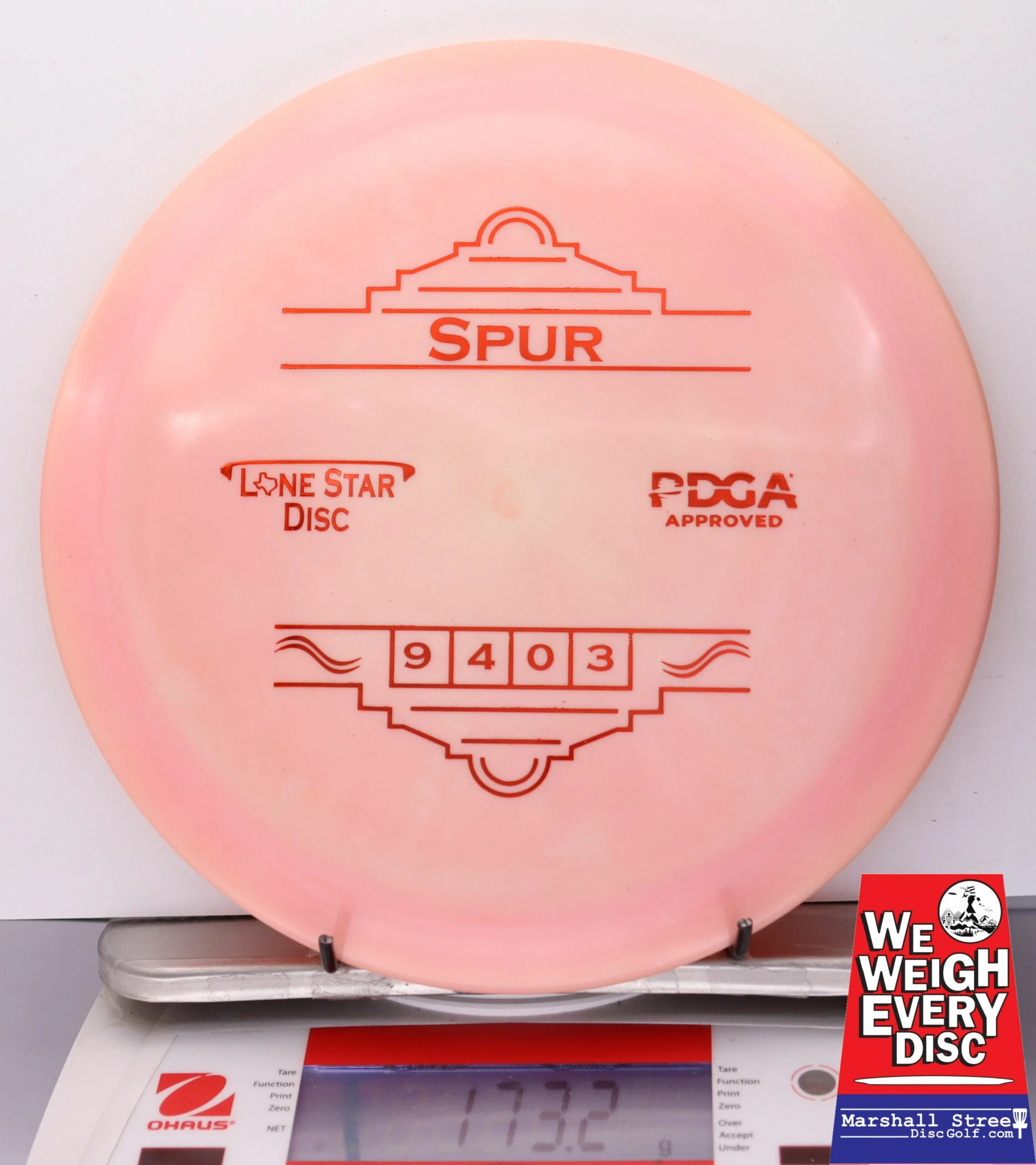 095340 Bravo Spur - #15 Pink, 173