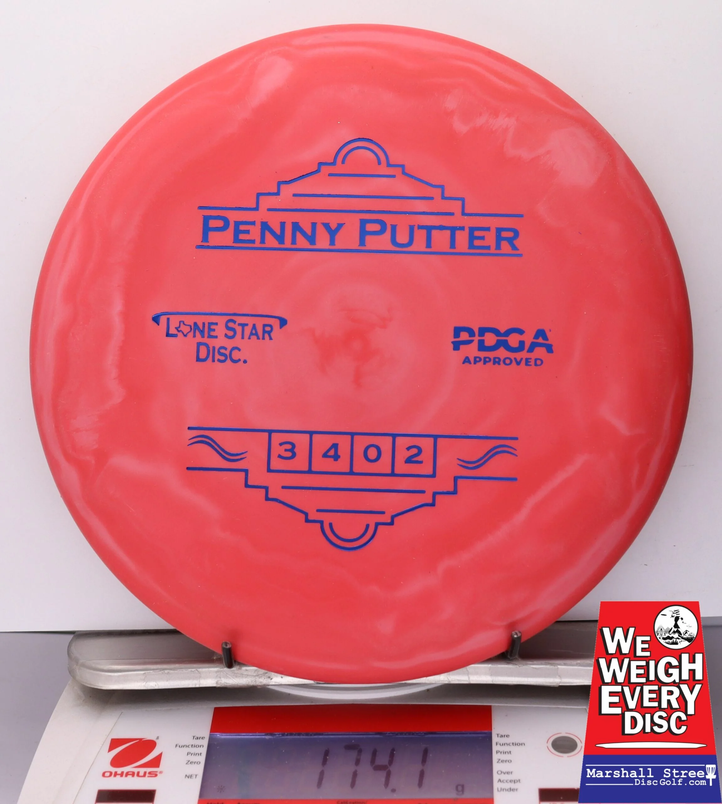 095419 Penny Putter, Delta 1 - #18 Red, 174