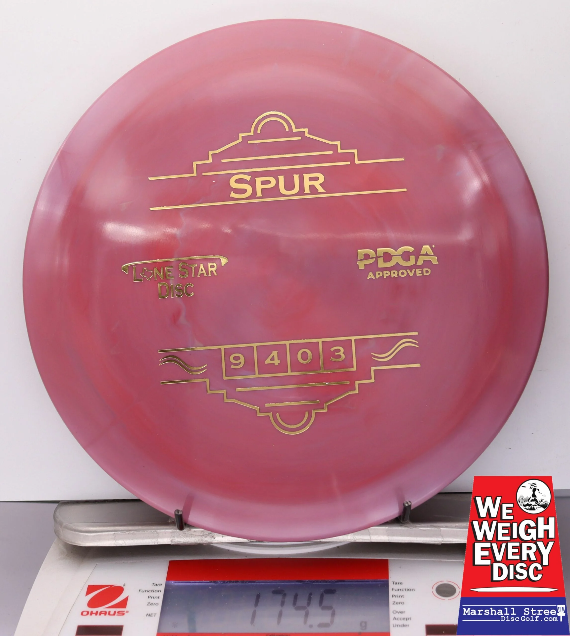 095455 Alpha Spur - #23 Maroon, 175