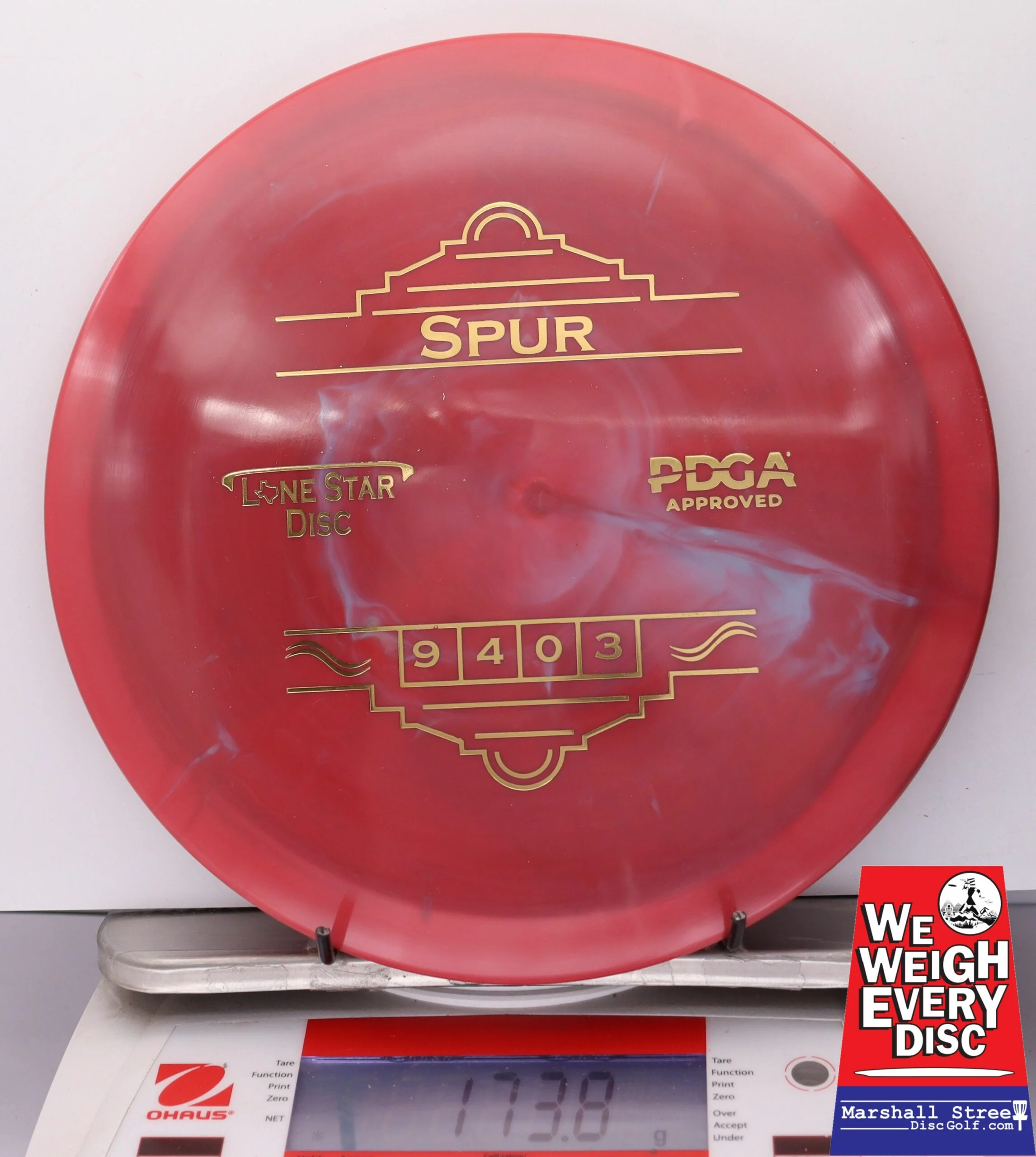 095456 Alpha Spur - #24 DarkRed, 174