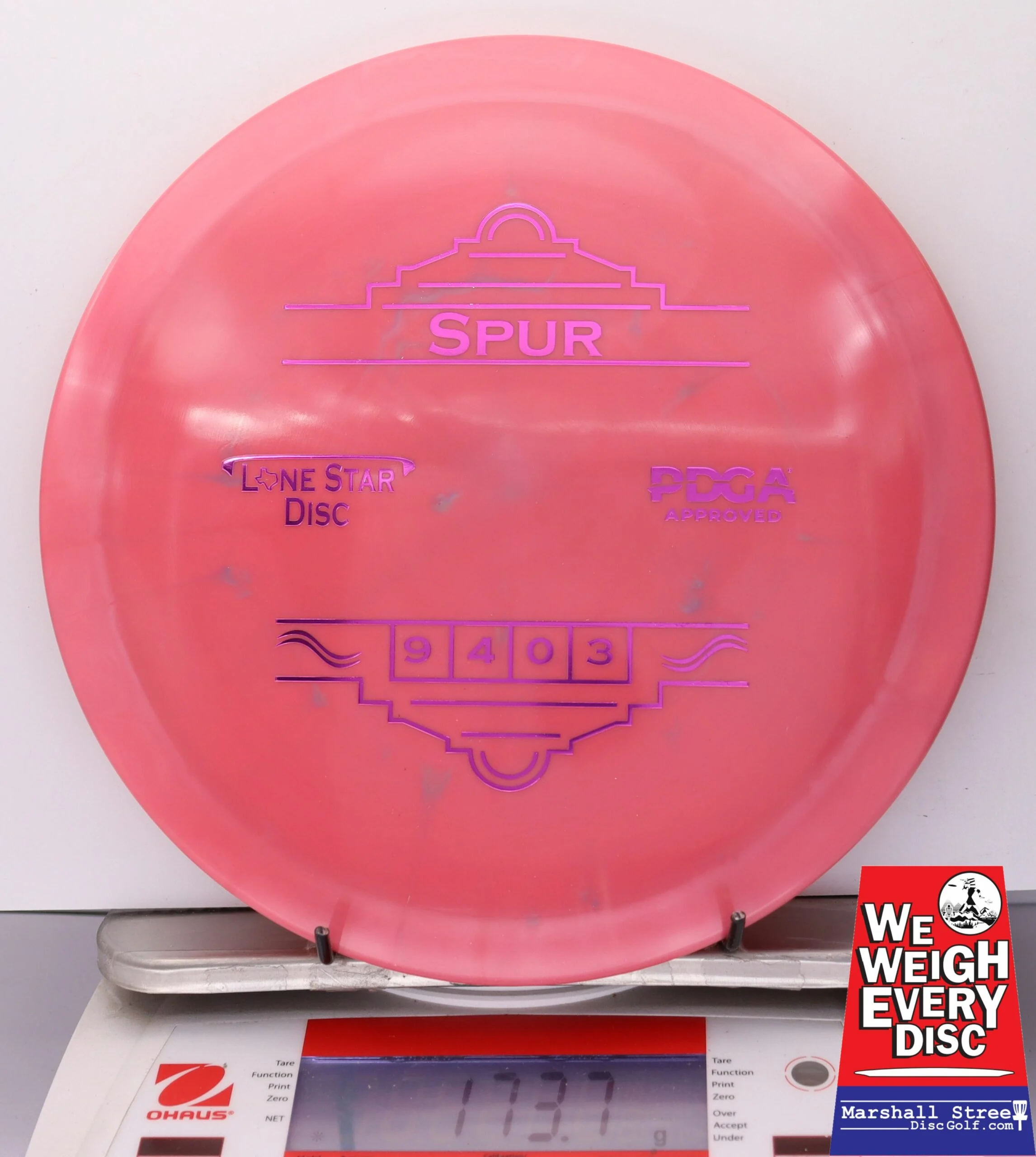 095458 Alpha Spur - #26 RedPink, 174