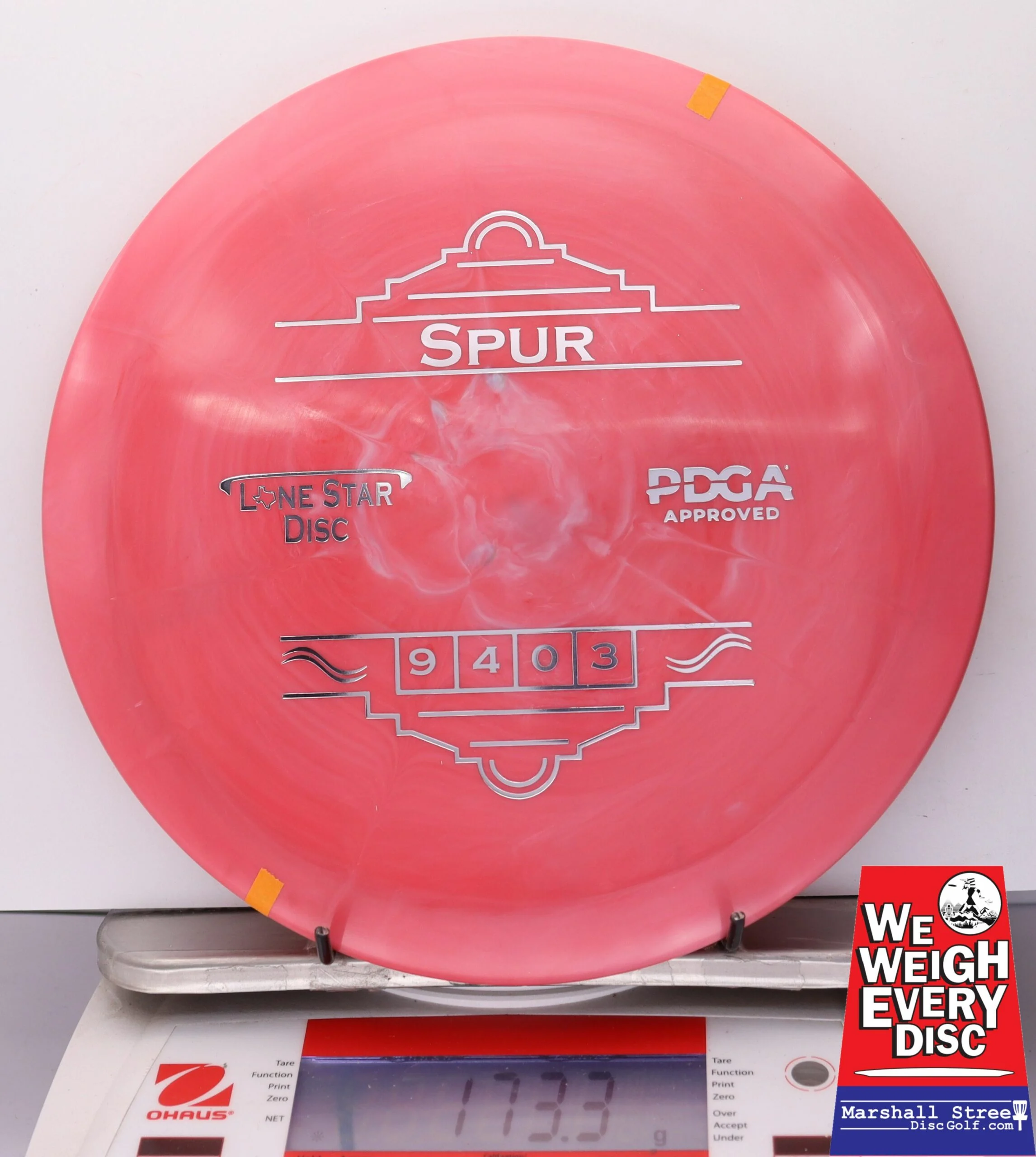 095459 Alpha Spur - #27 RedPink, 173