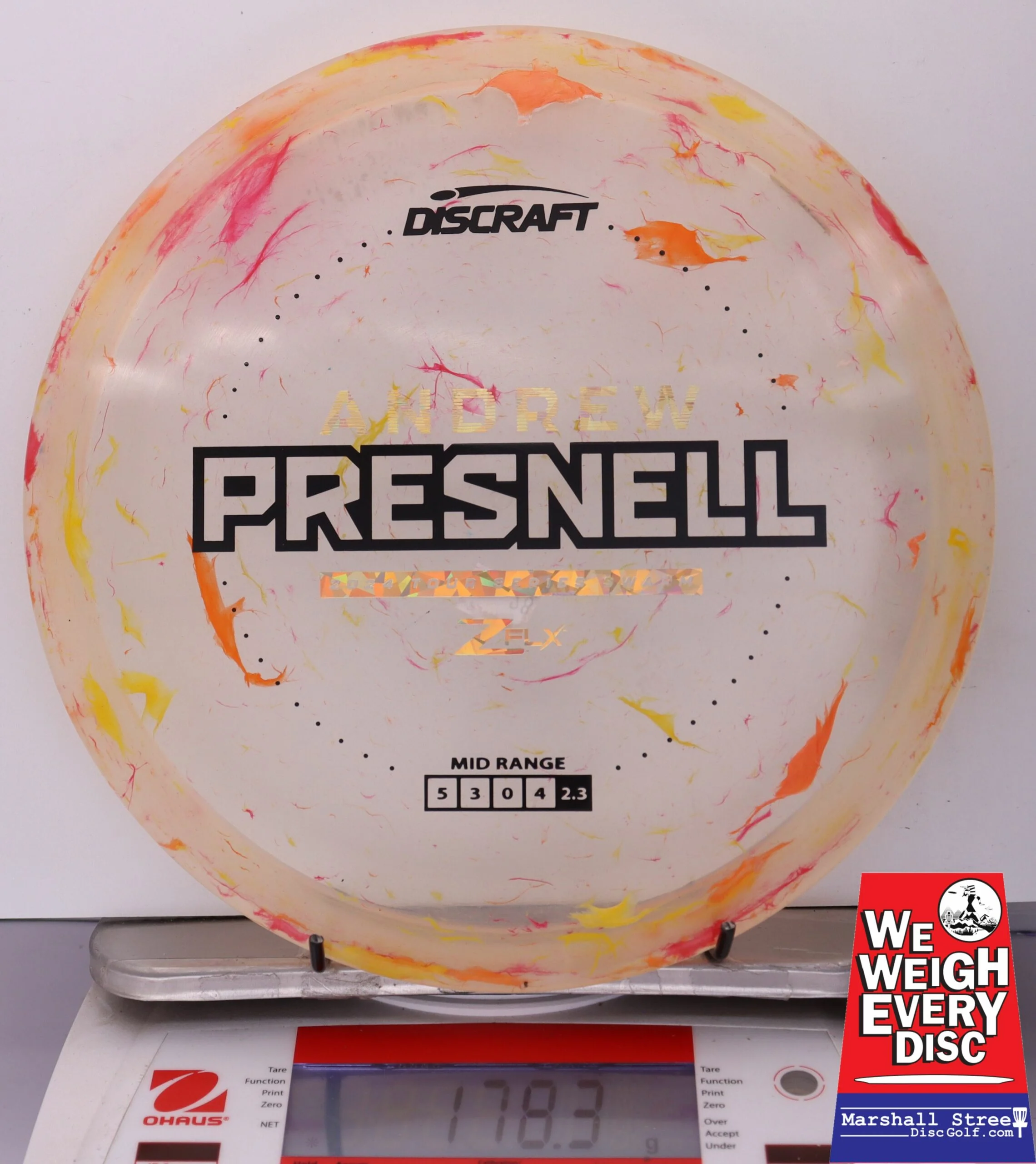 097887 Z FLX Jawbreaker Swarm, Andrew Presnell Tour Series '24 - #28 YlloRdOrn, 178