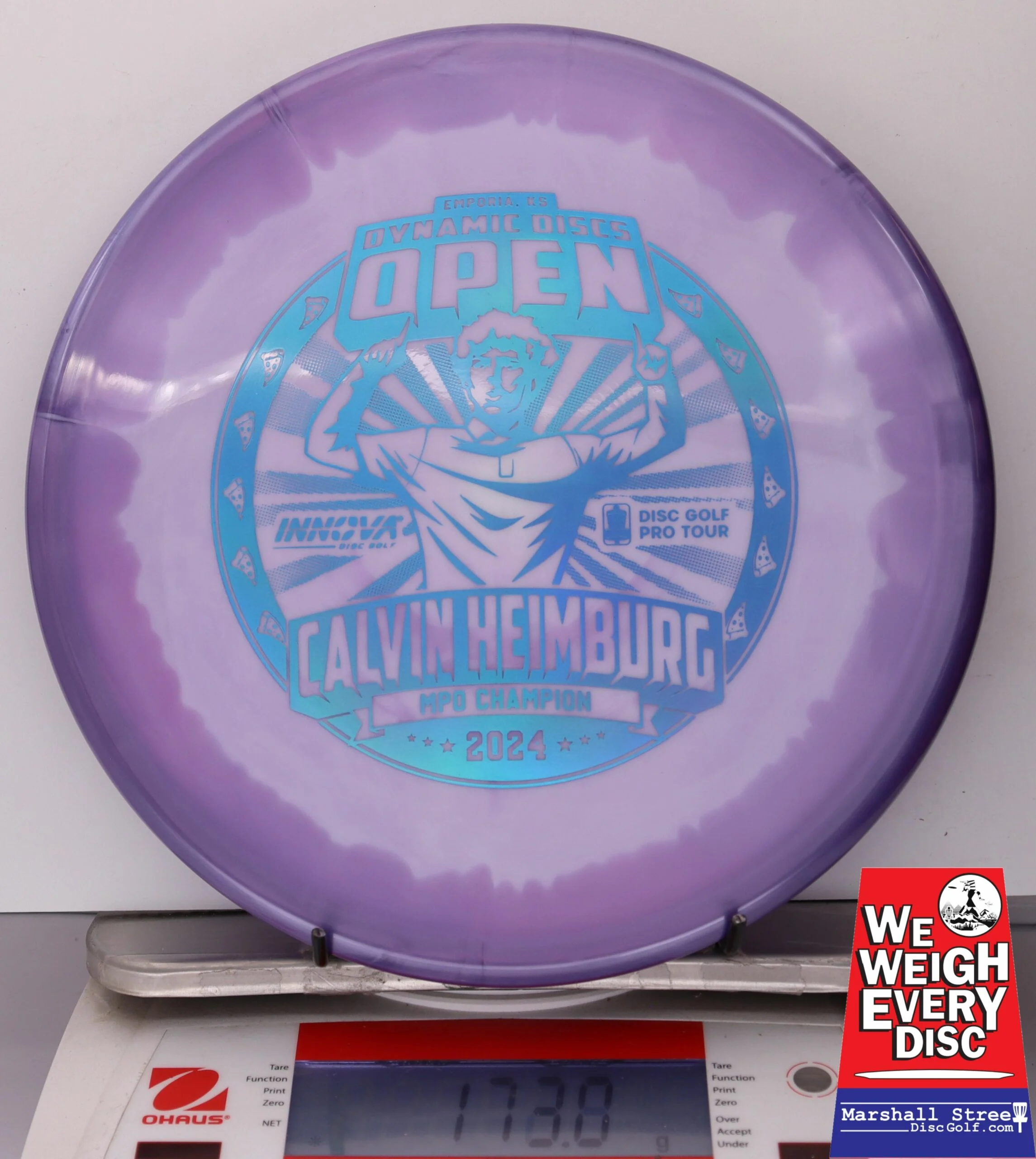 098556 Halo Star Toro, Calvin Heimburg DDO Champion 2024 - #11 Purple, 173