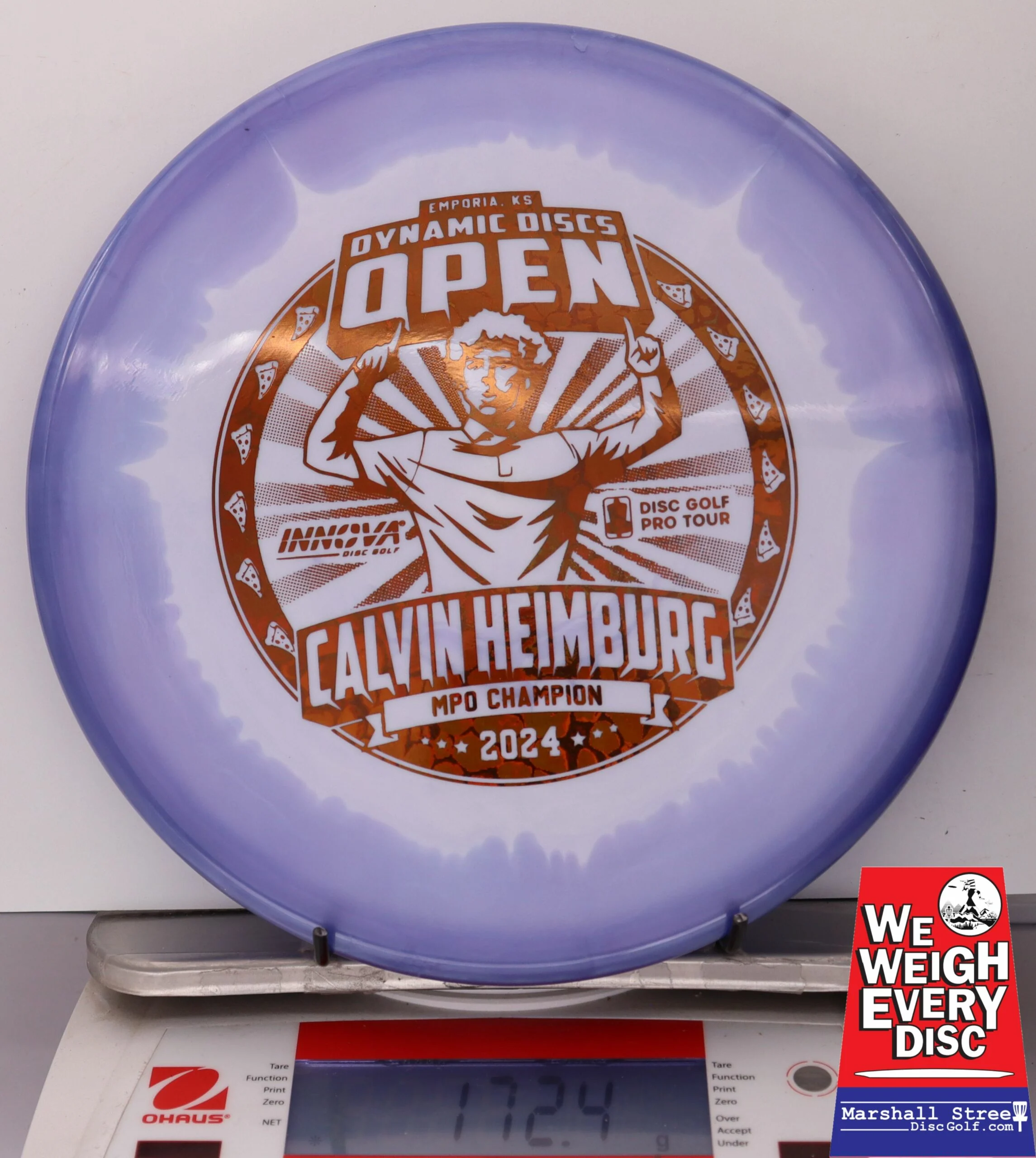 098558 Halo Star Toro, Calvin Heimburg DDO Champion 2024 - #13 Purple, 172