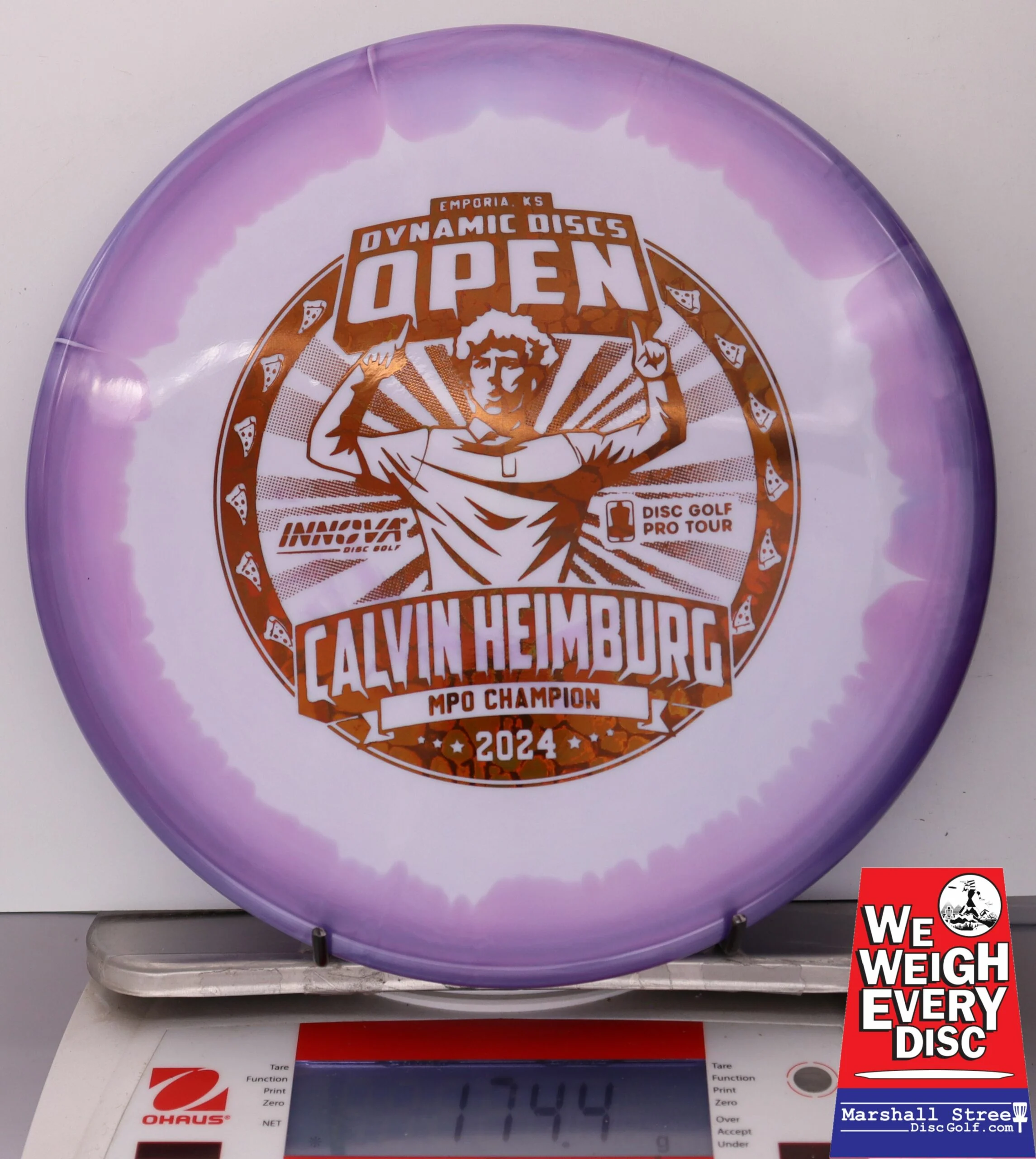 098563 Halo Star Toro, Calvin Heimburg DDO Champion 2024 - #18 Purple, 174