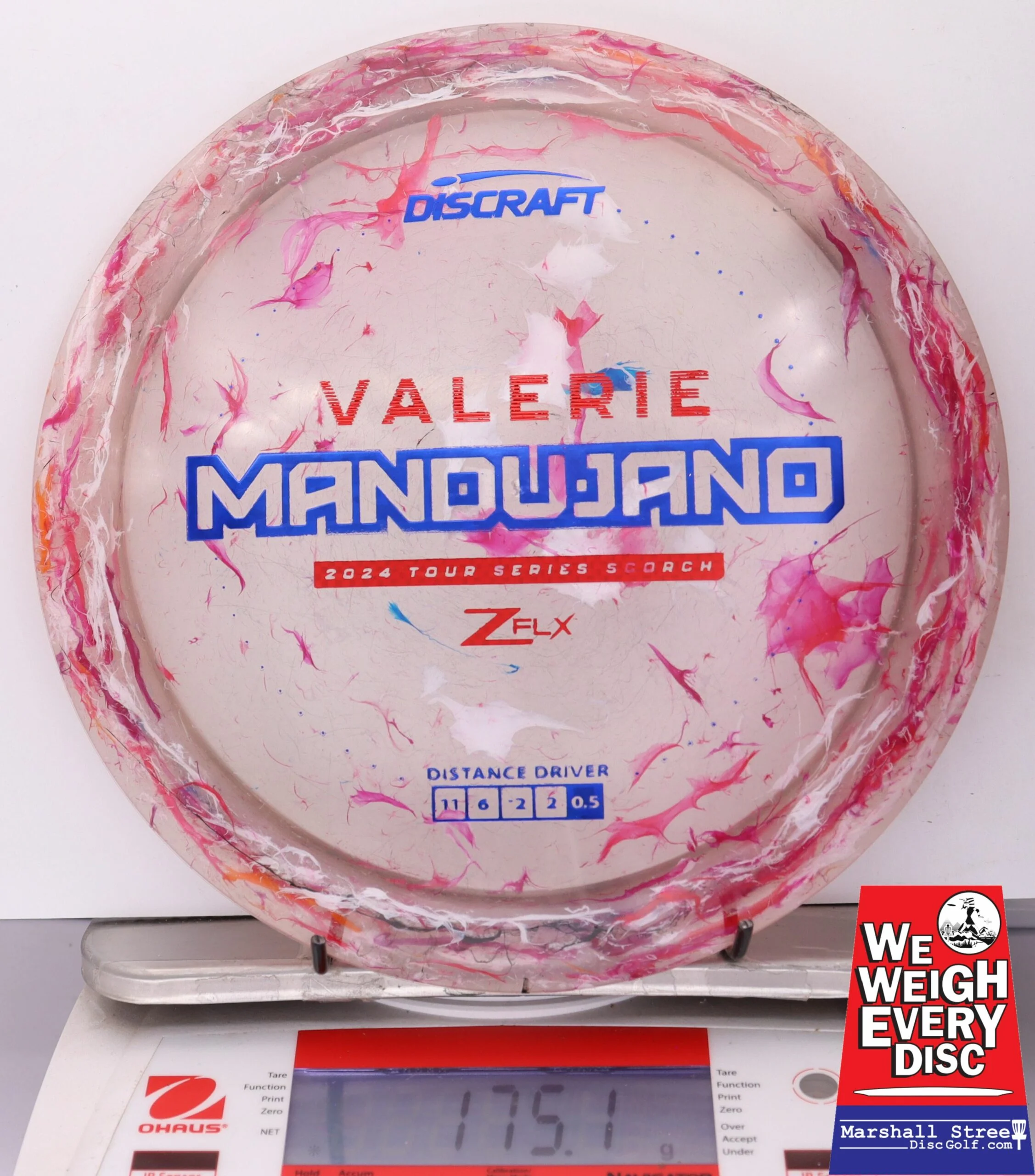 098672 Z FLX Jawbreaker Scorch, Valerie Mandujano Tour Series '24 - #06 PinkRedWt, 175