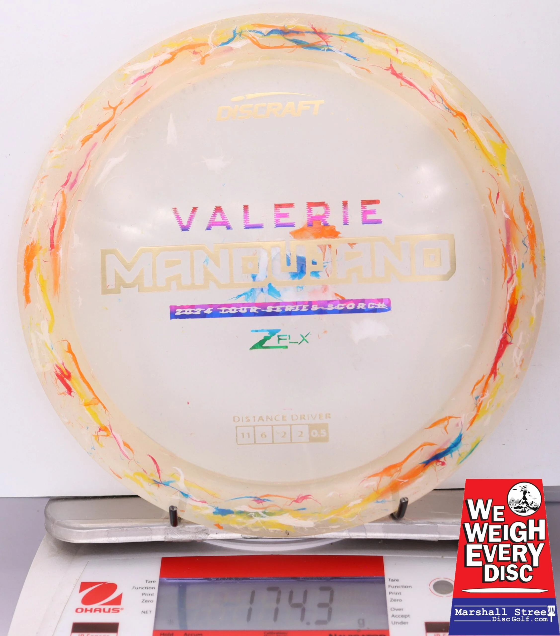 098675 Z FLX Jawbreaker Scorch, Valerie Mandujano Tour Series '24 - #09 OrnRdYlo, 174