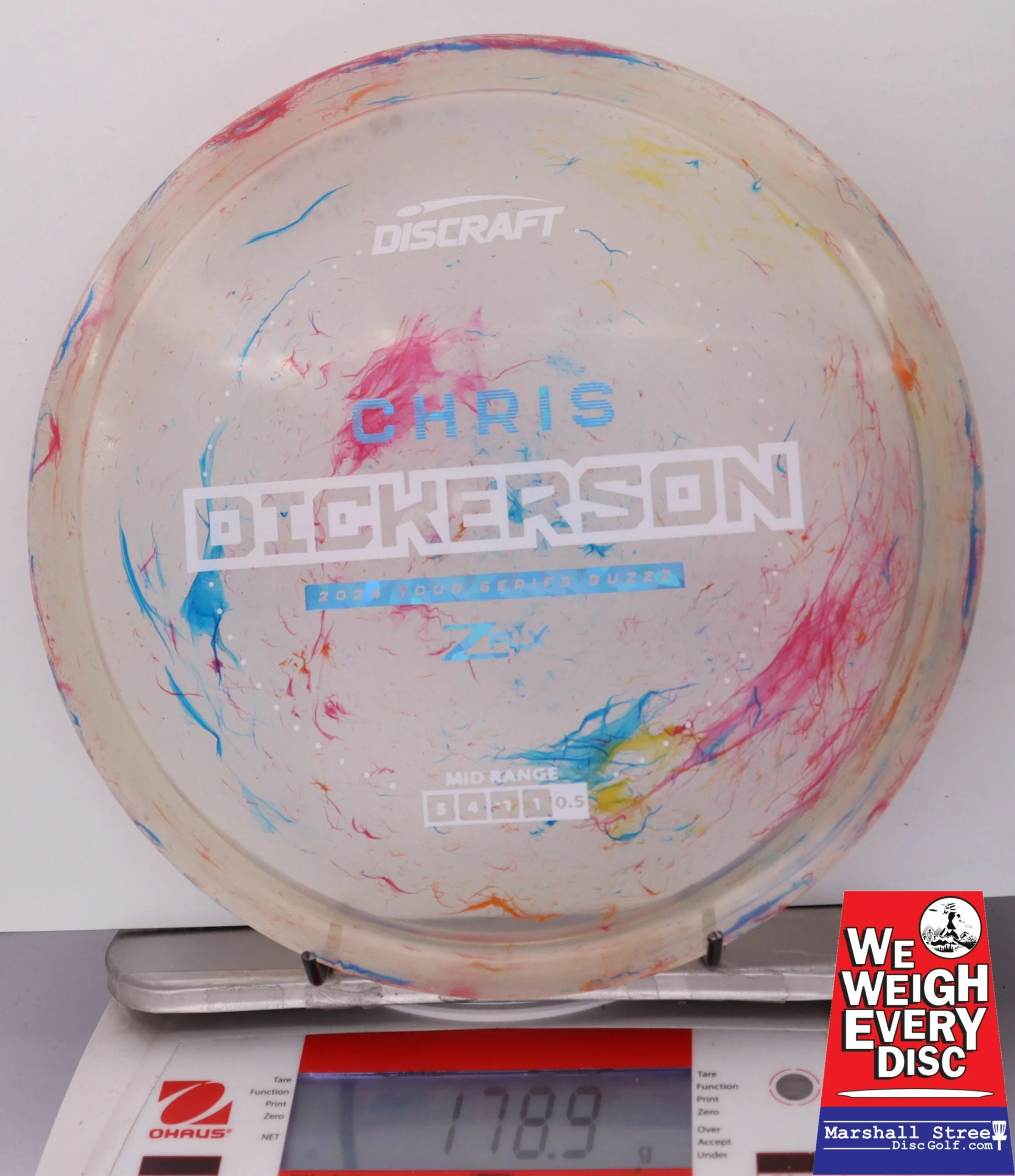 099522 Z FLX Jawbreaker Buzzz, Chris Dickerson Tour Series '24 - #32 RdBluYlo, 179