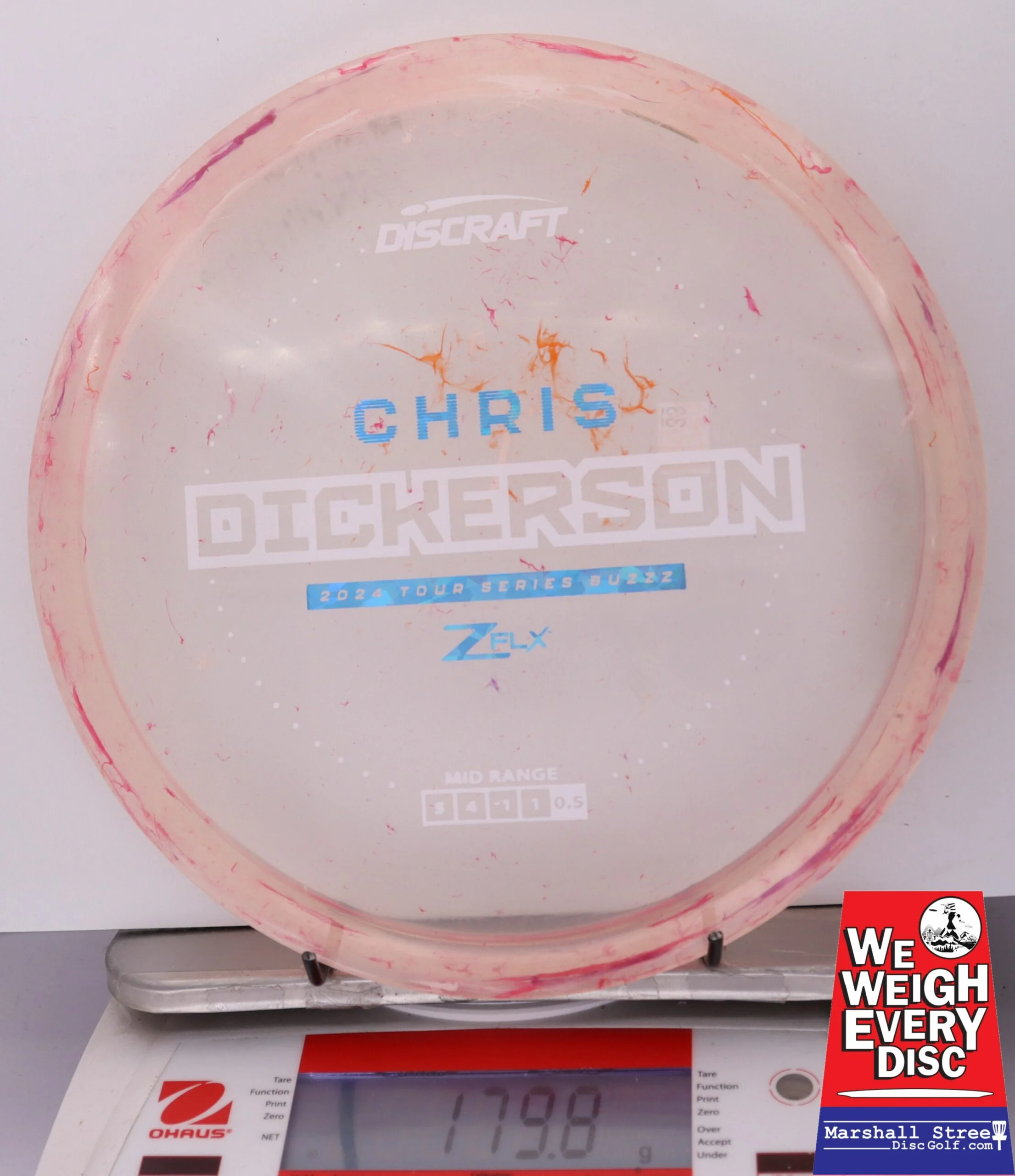 099523 Z FLX Jawbreaker Buzzz, Chris Dickerson Tour Series '24 - #33 PnkOrng, 180