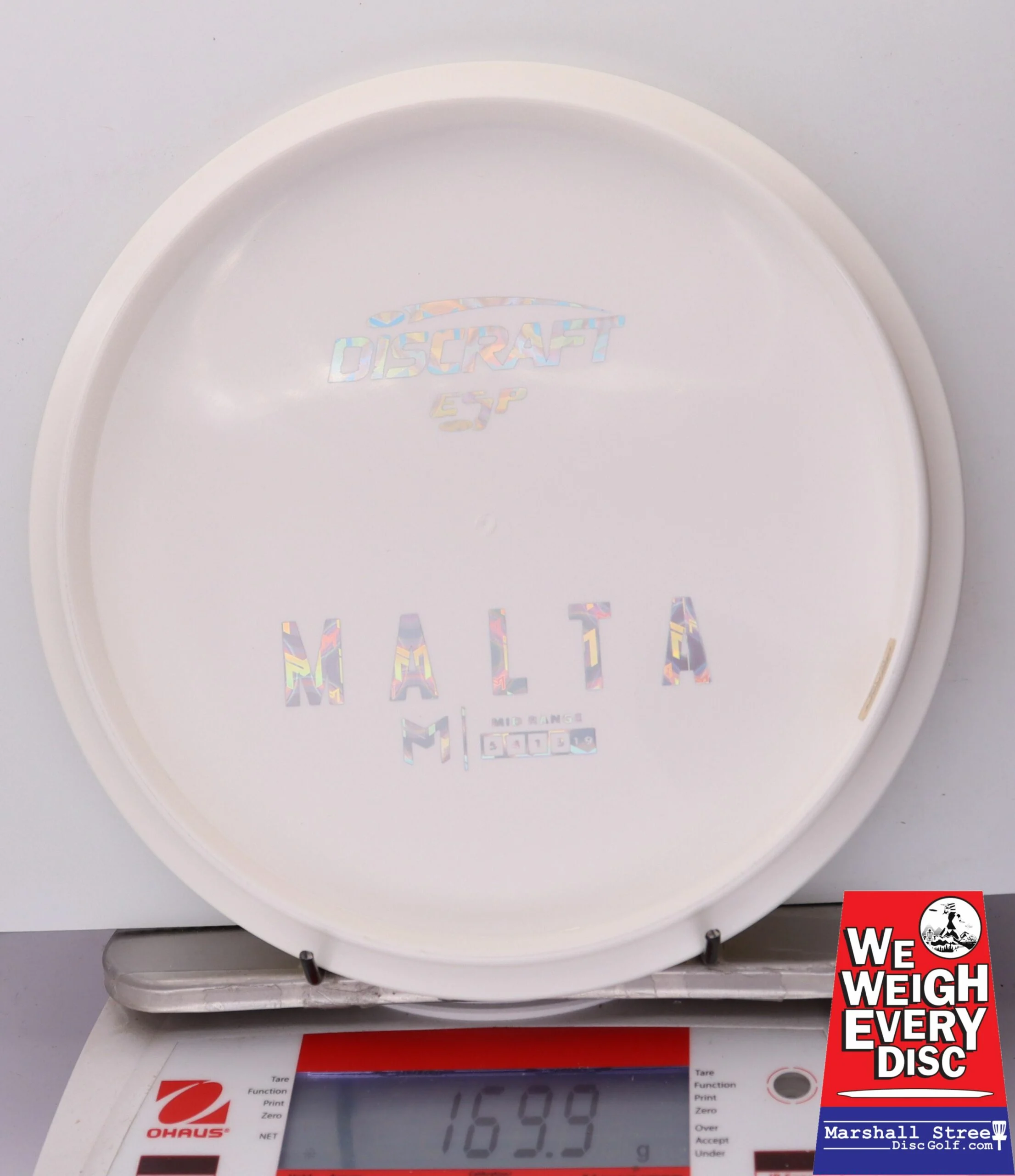 099683 ESP Malta, Paul McBeth - Bottom Stamp - #23 White, 170