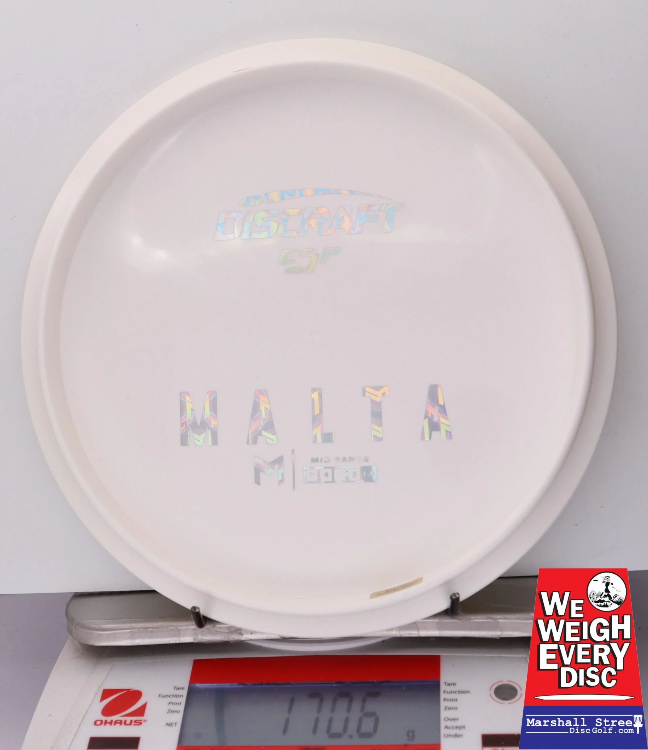 099684 ESP Malta, Paul McBeth - Bottom Stamp - #24 White, 171