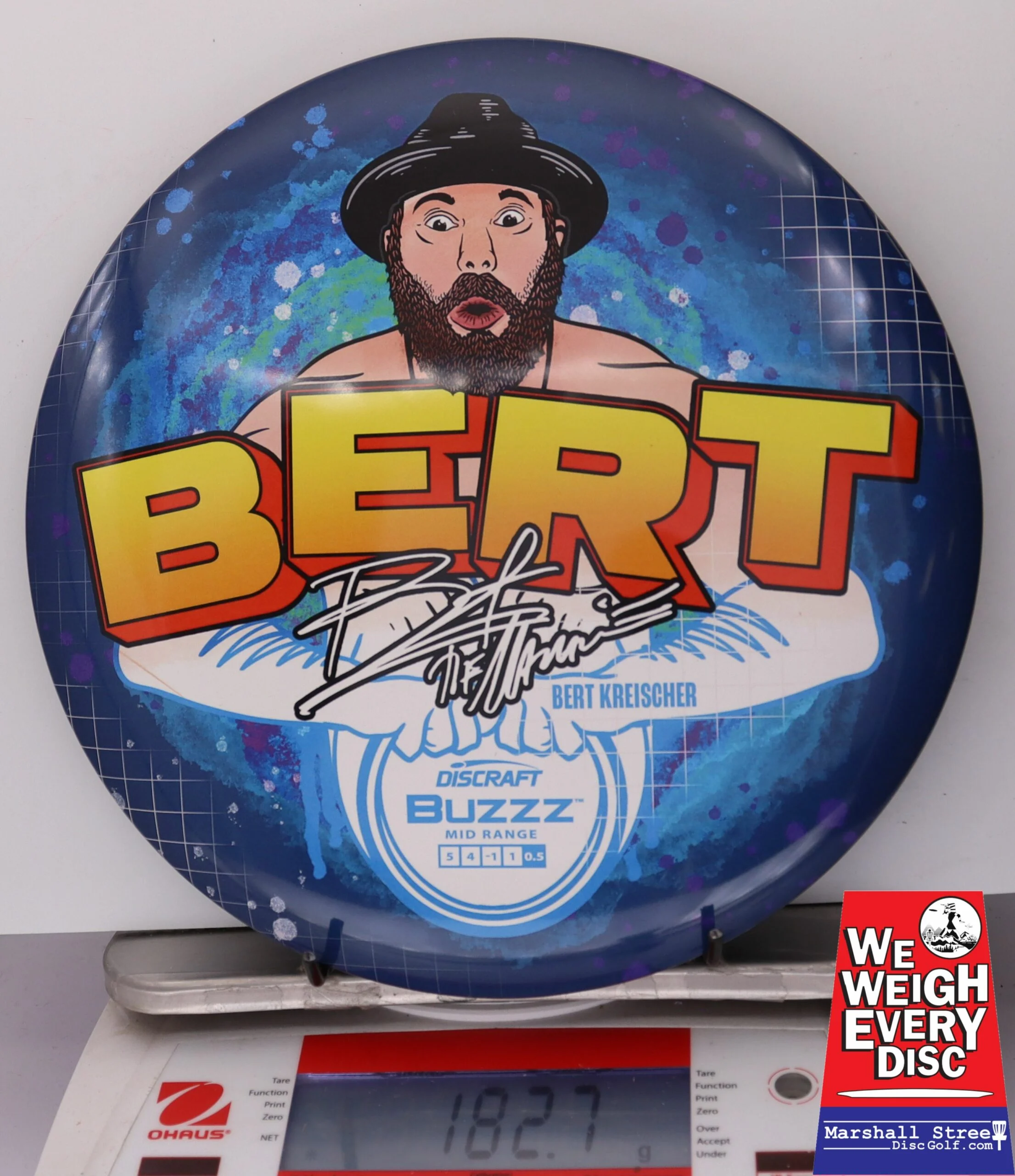 099926 SuperColor ESP Buzzz, Bert Kreischer - #16 BlueYellow, 183