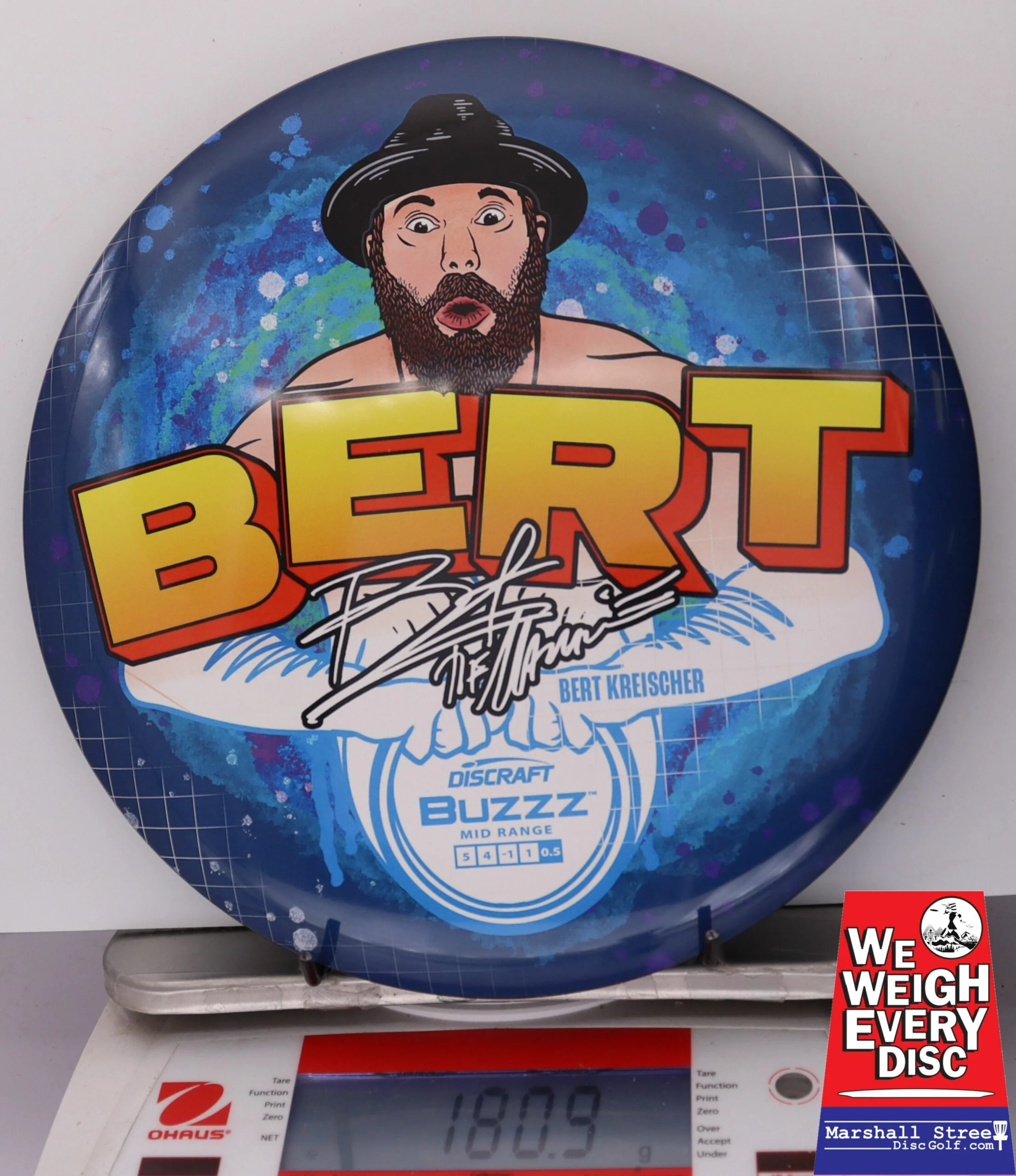 099933 SuperColor ESP Buzzz, Bert Kreischer - #23 BlueYellow, 181