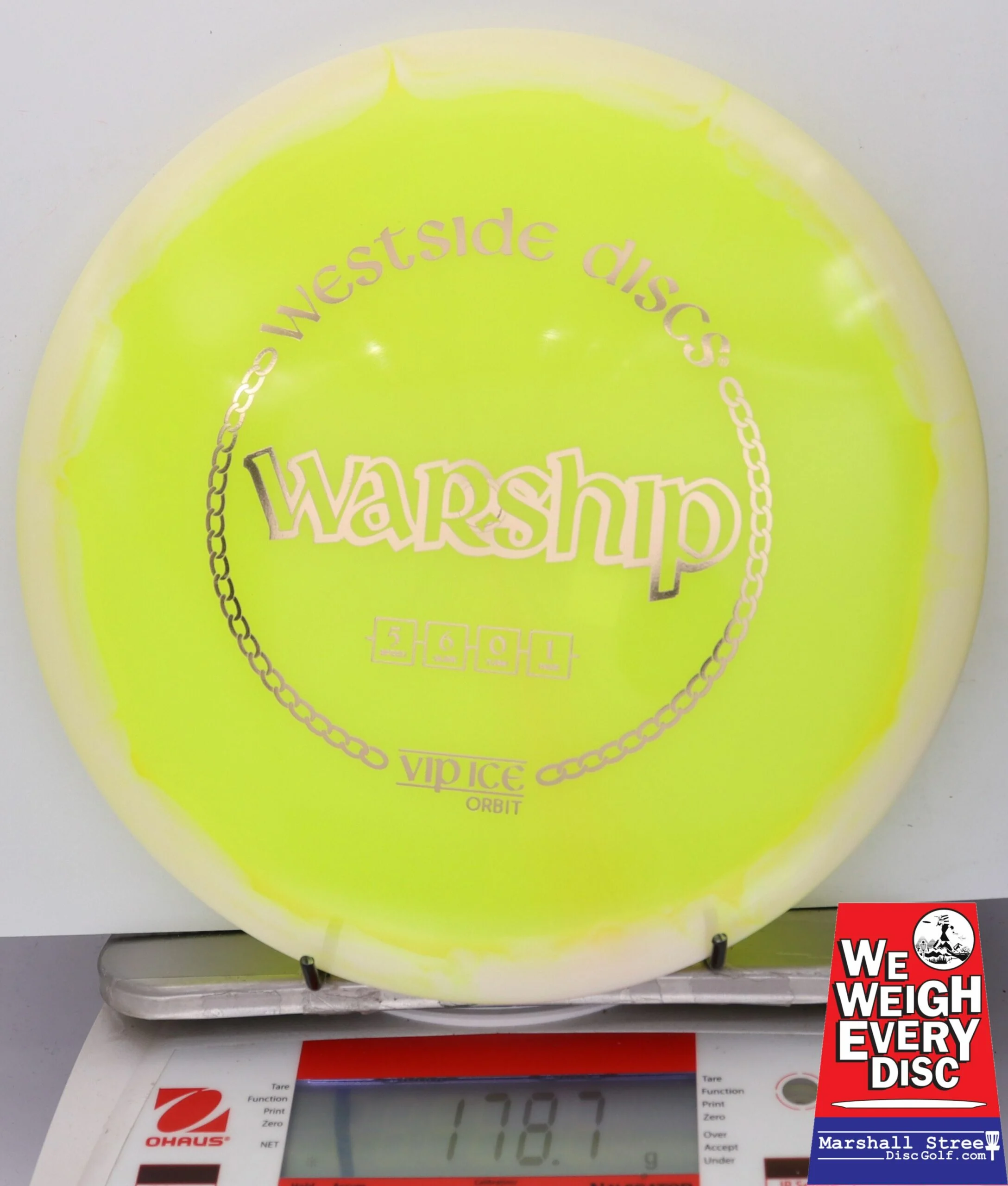 101039 VIP Ice Orbit Warship - #37 W-Yellow, 179