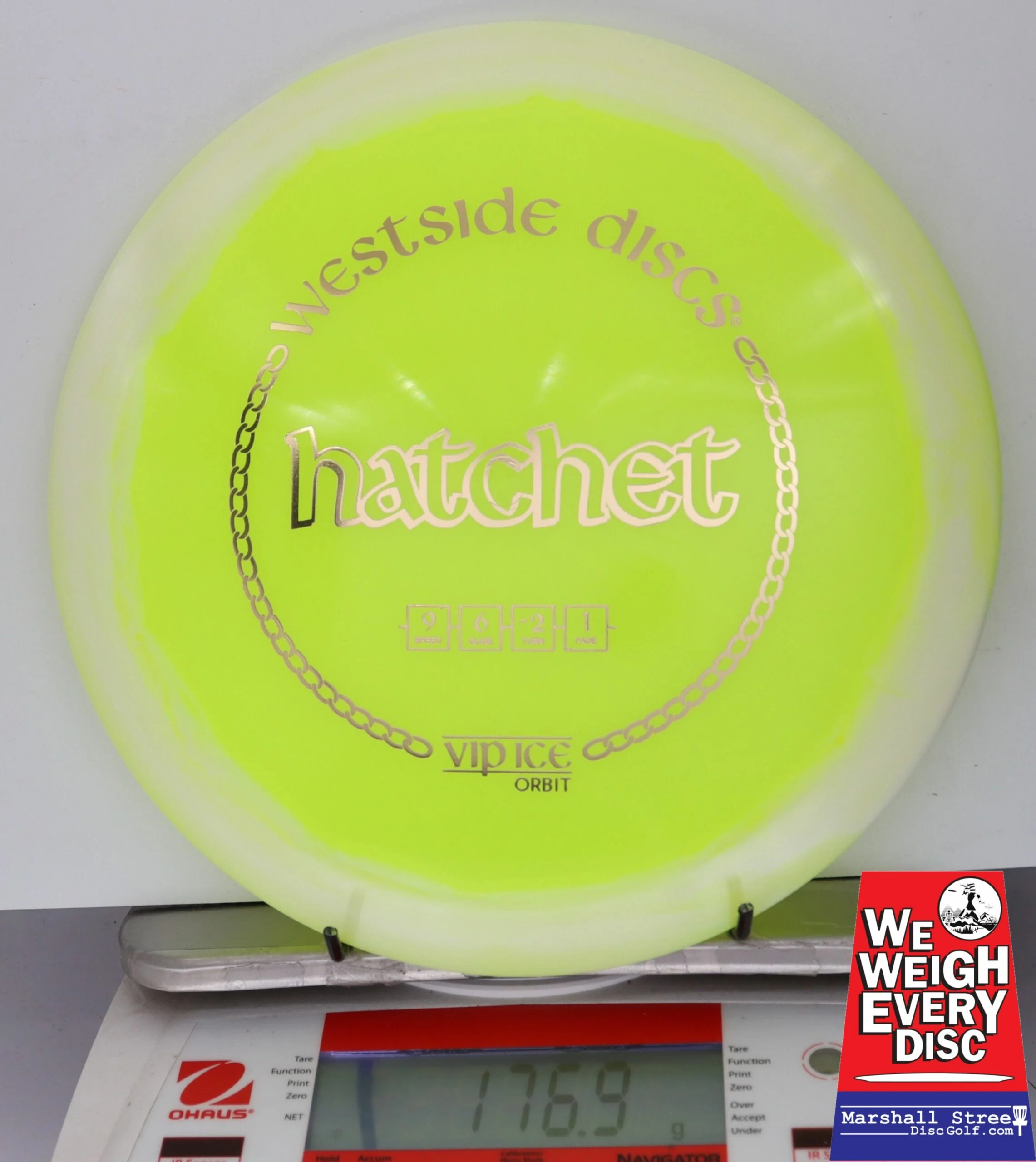 101171 VIP Ice Orbit Hatchet - #17 W-NYellow, 177