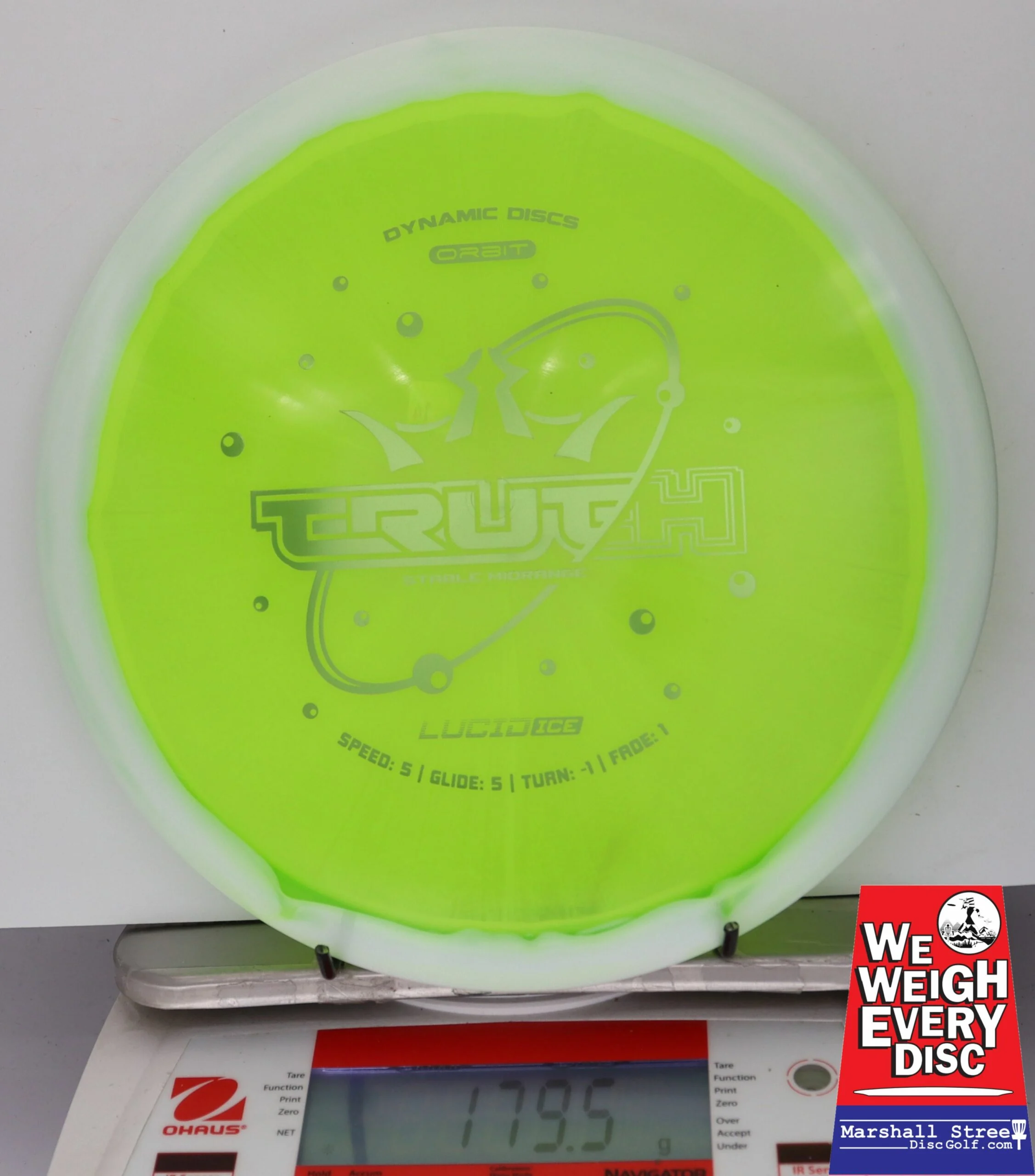 101231 Lucid Ice Orbit Truth - #14 W-NGreen, 180