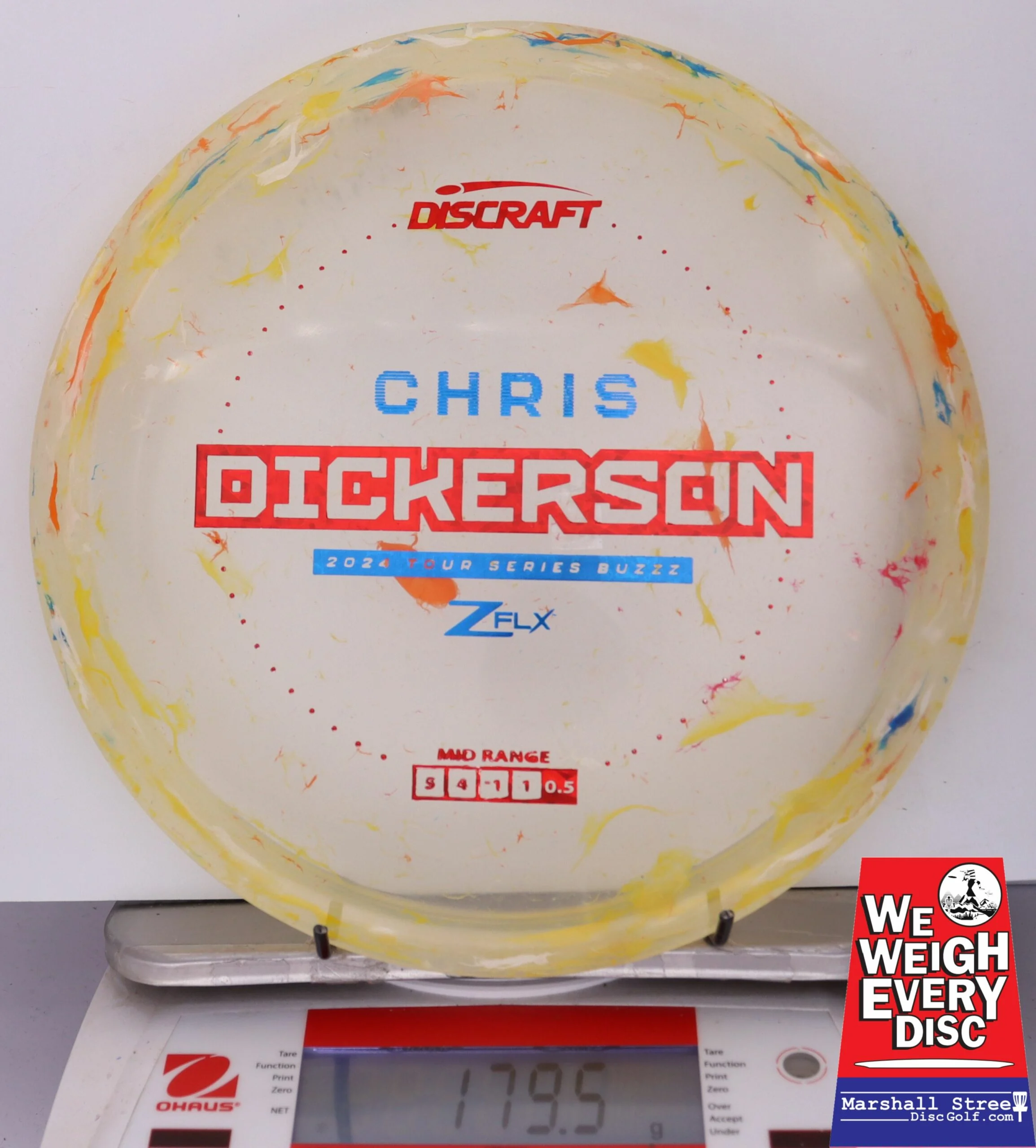 103673 Z FLX Jawbreaker Buzzz, Chris Dickerson Tour Series '24 - #44 Yellow, 180