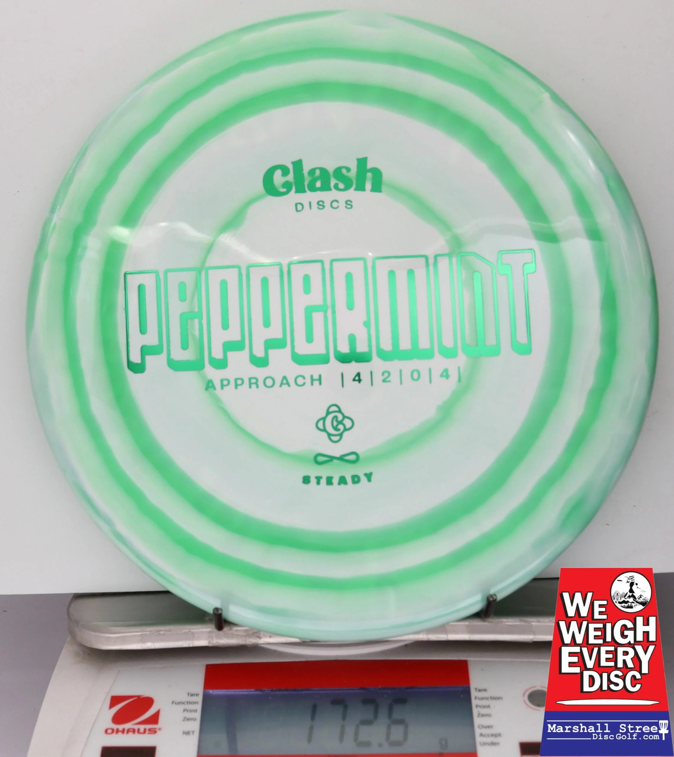 107571 Steady Ring Peppermint - #06 GreenWhite, 173