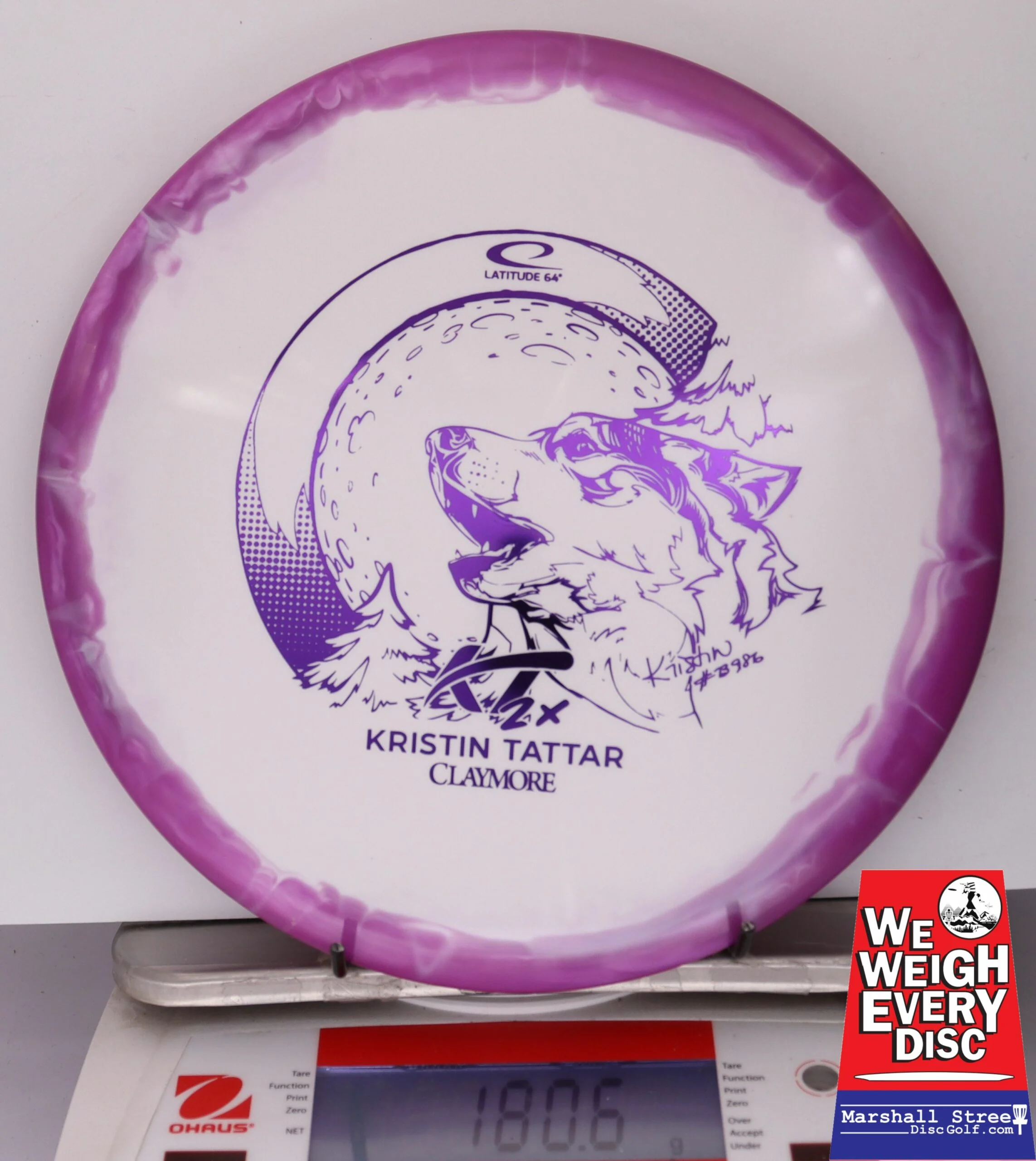 108184 Gold Orbit Claymore, Kristin Tattar 2024 - #12 Purple, 181