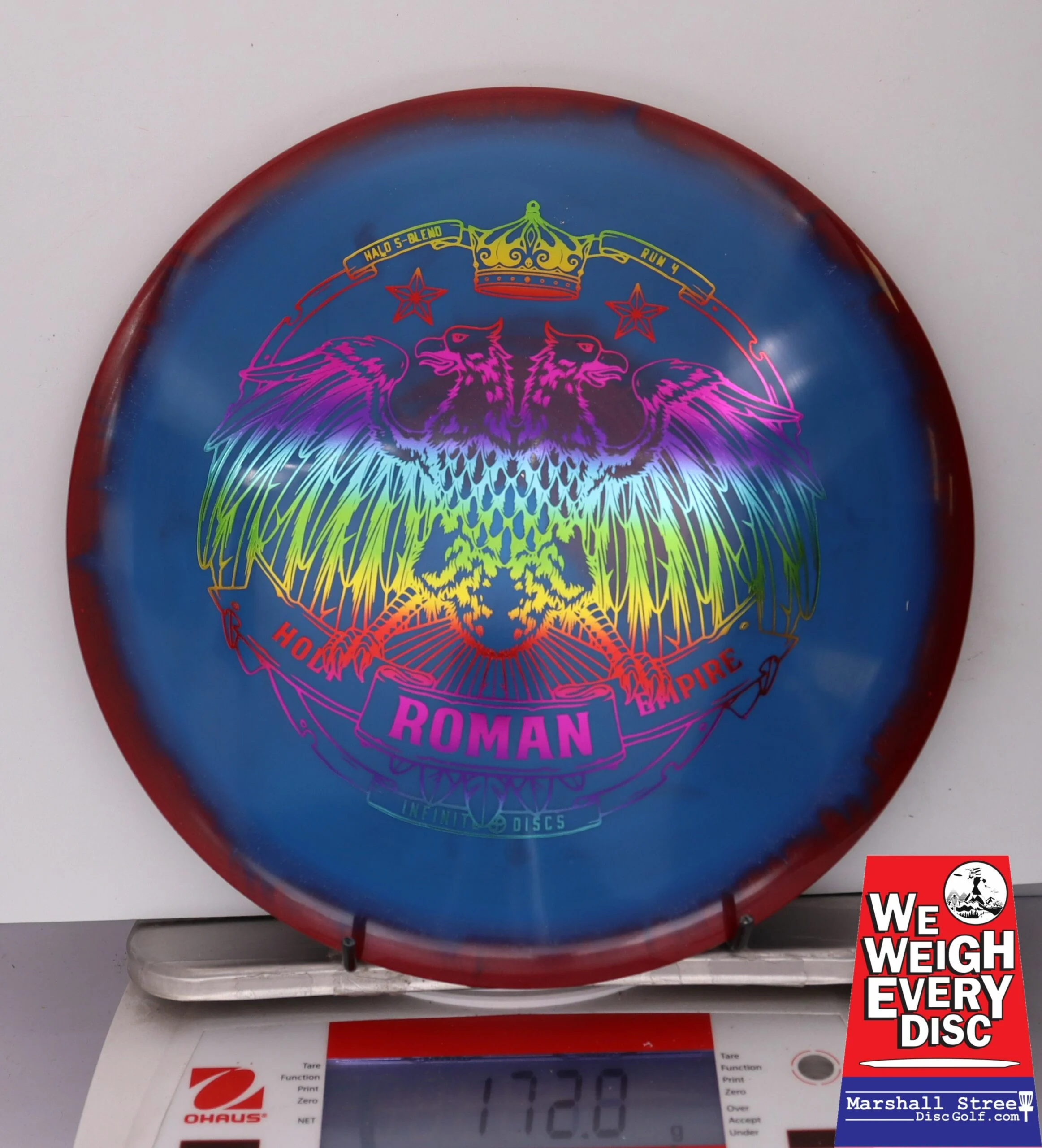 108710 Halo S-Blend Roman - #27 Red-Blue, 173