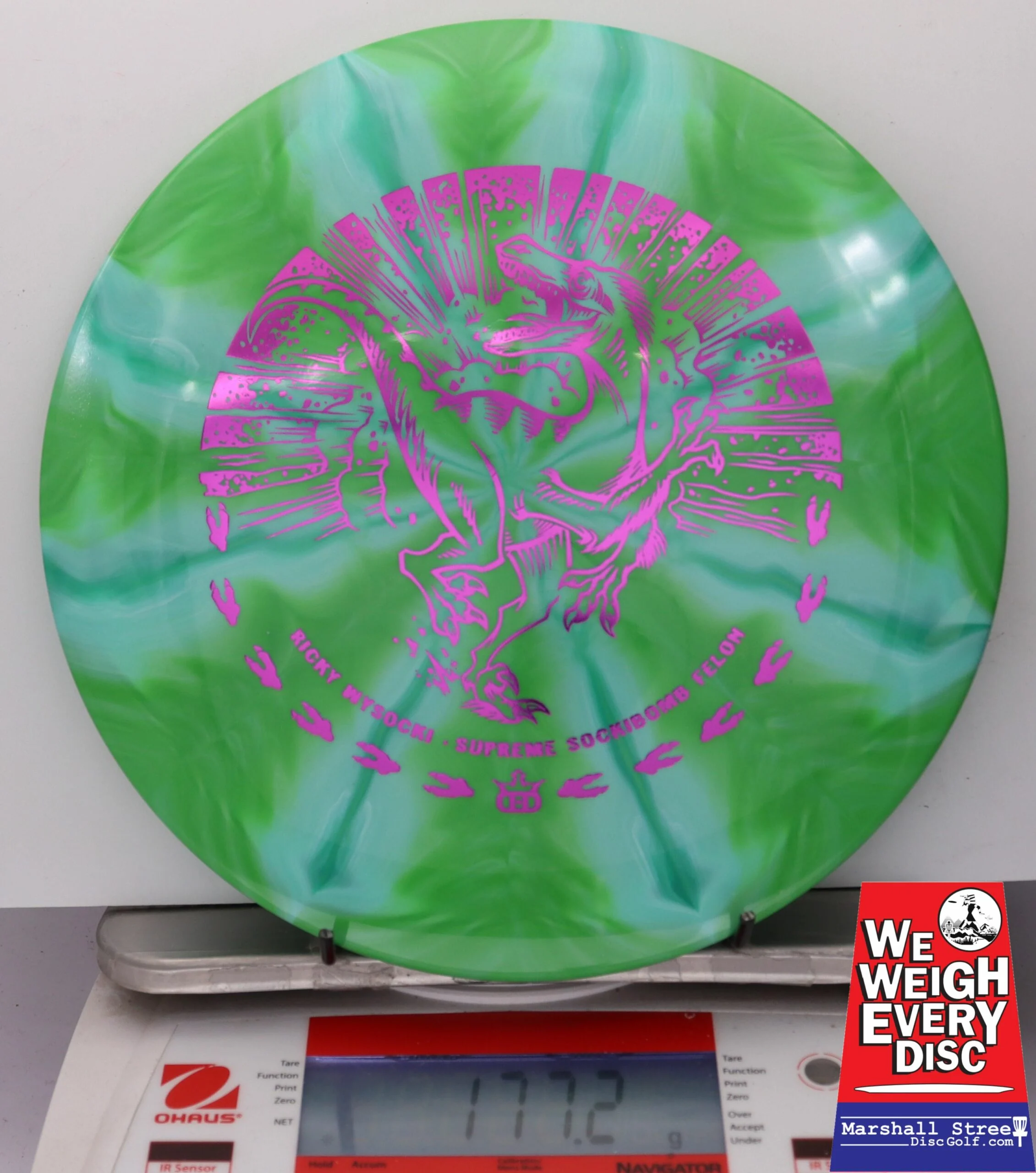 109383 Supreme Burst Sockibomb Felon, Ricky Wysocki 2024 - #11 GreenBlu, 177