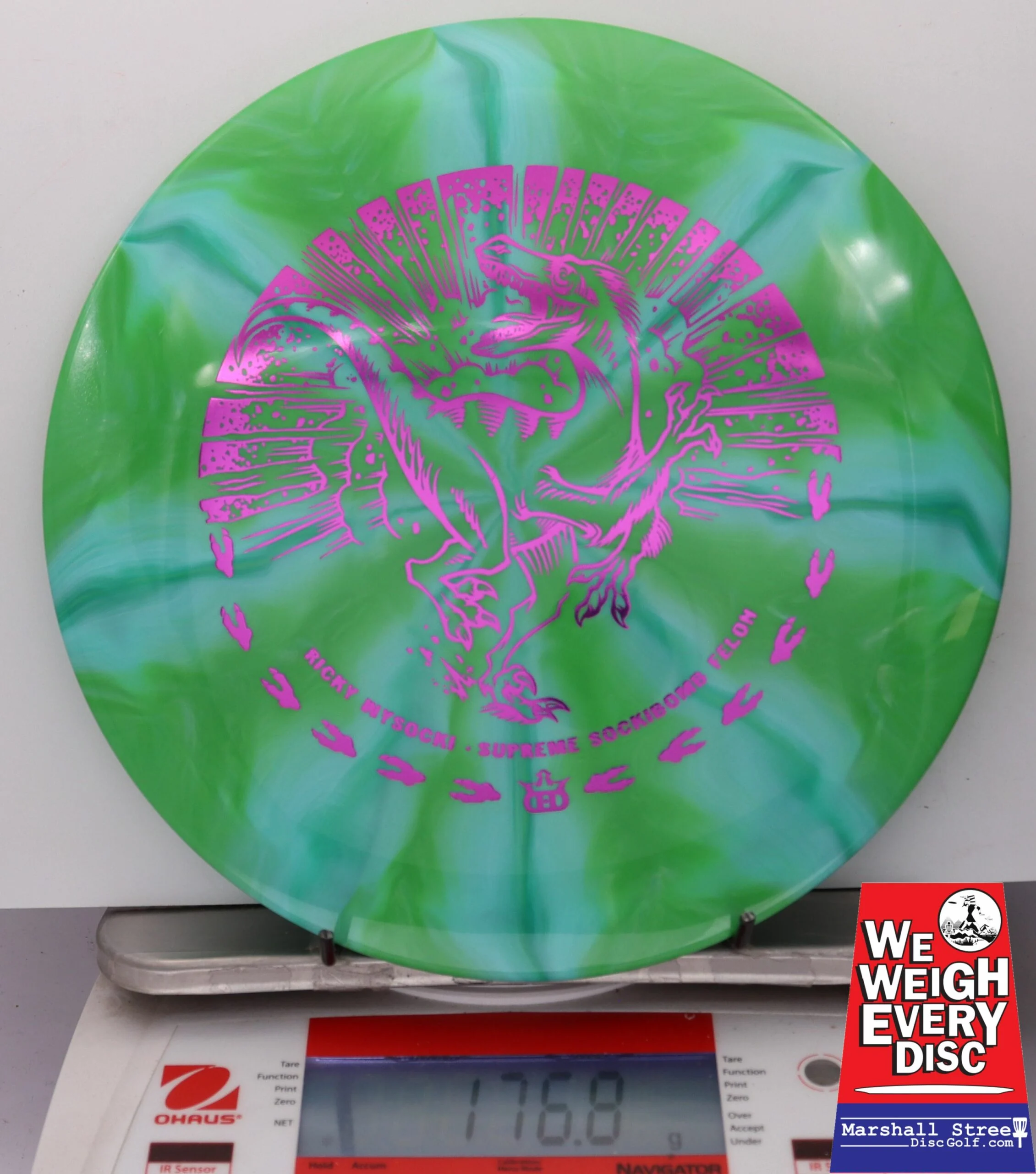 109384 Supreme Burst Sockibomb Felon, Ricky Wysocki 2024 - #12 GreenBlu, 177