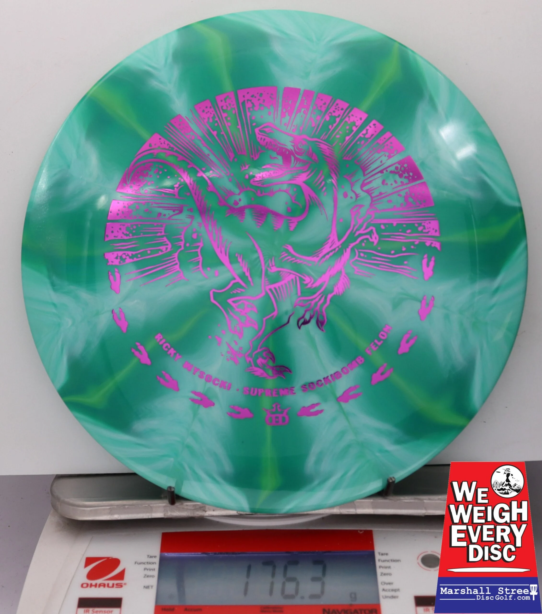 109385 Supreme Burst Sockibomb Felon, Ricky Wysocki 2024 - #13 GreenBlu, 176