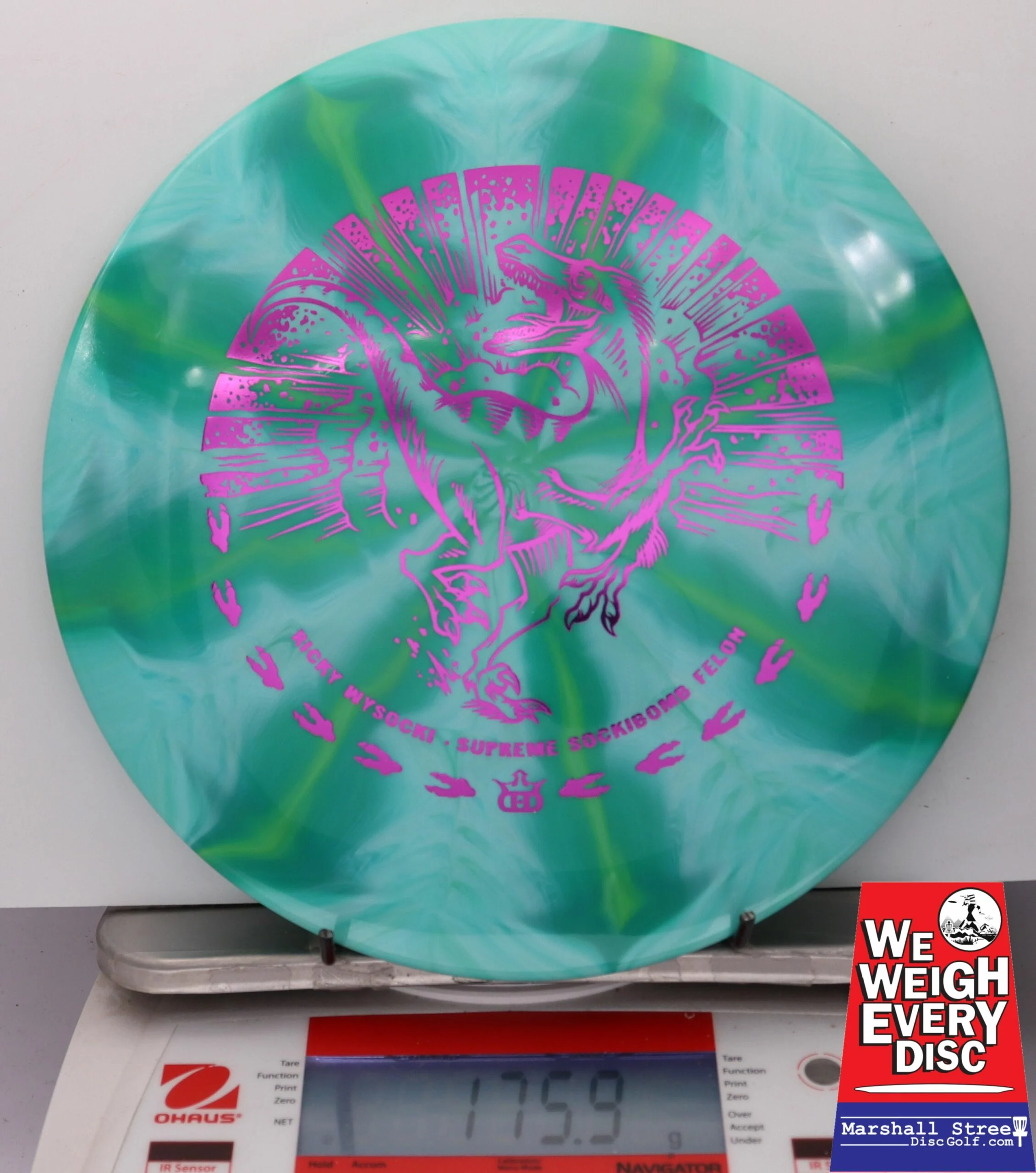 109386 Supreme Burst Sockibomb Felon, Ricky Wysocki 2024 - #14 GreenBlu, 176
