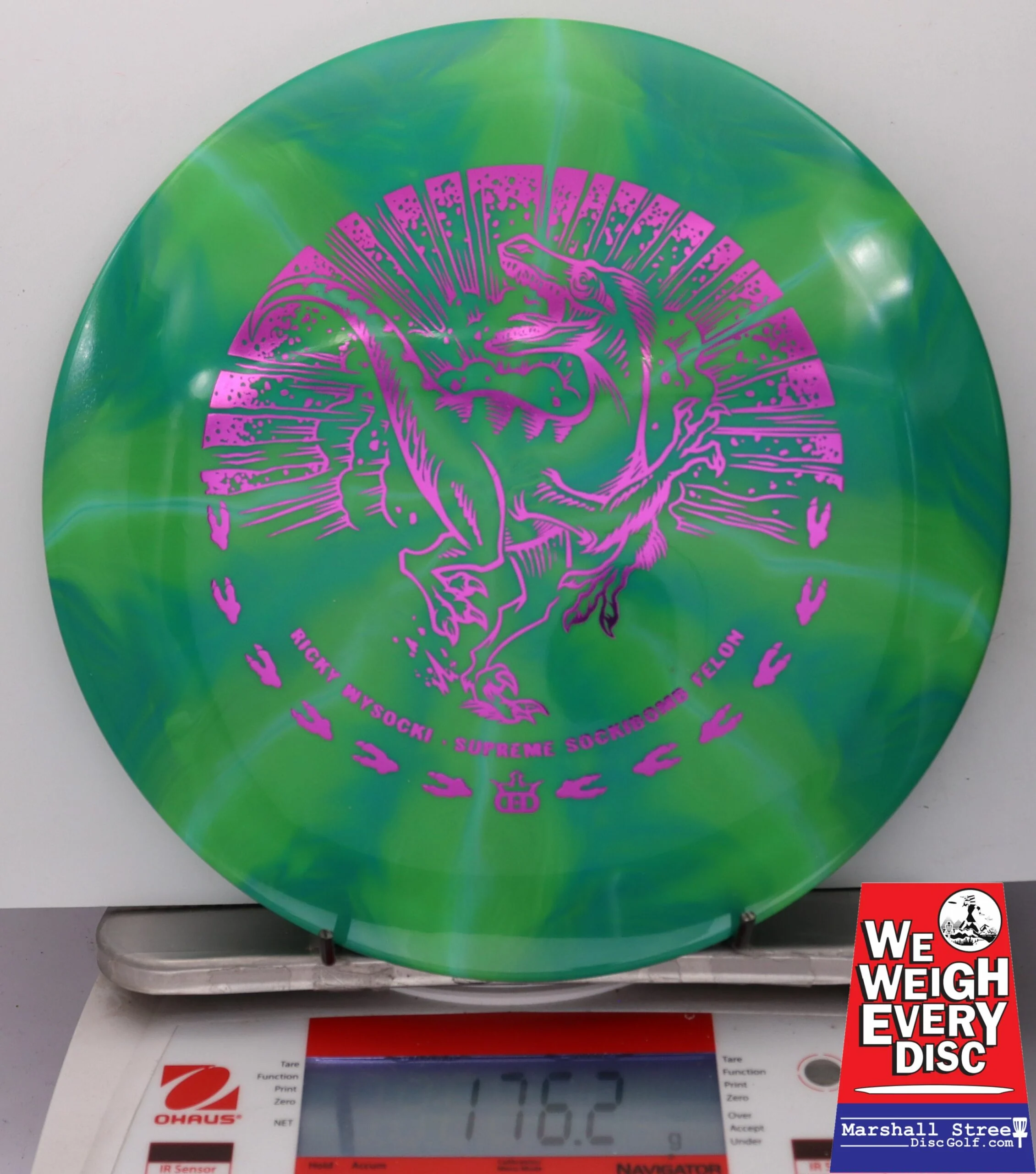 109387 Supreme Burst Sockibomb Felon, Ricky Wysocki 2024 - #15 GreenBlu, 176