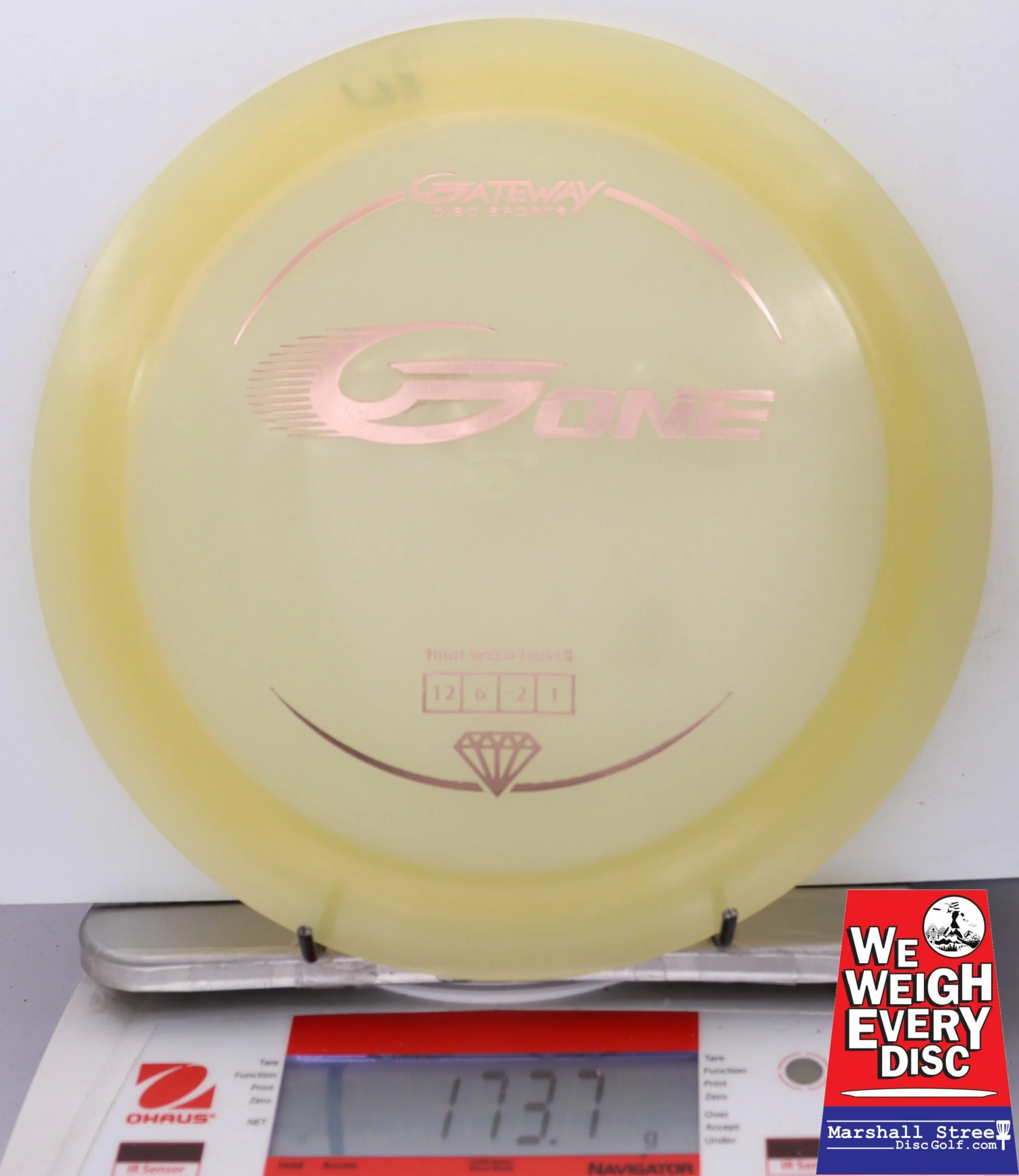 110831 Diamond G-One - #15 Pale Yellow, 174