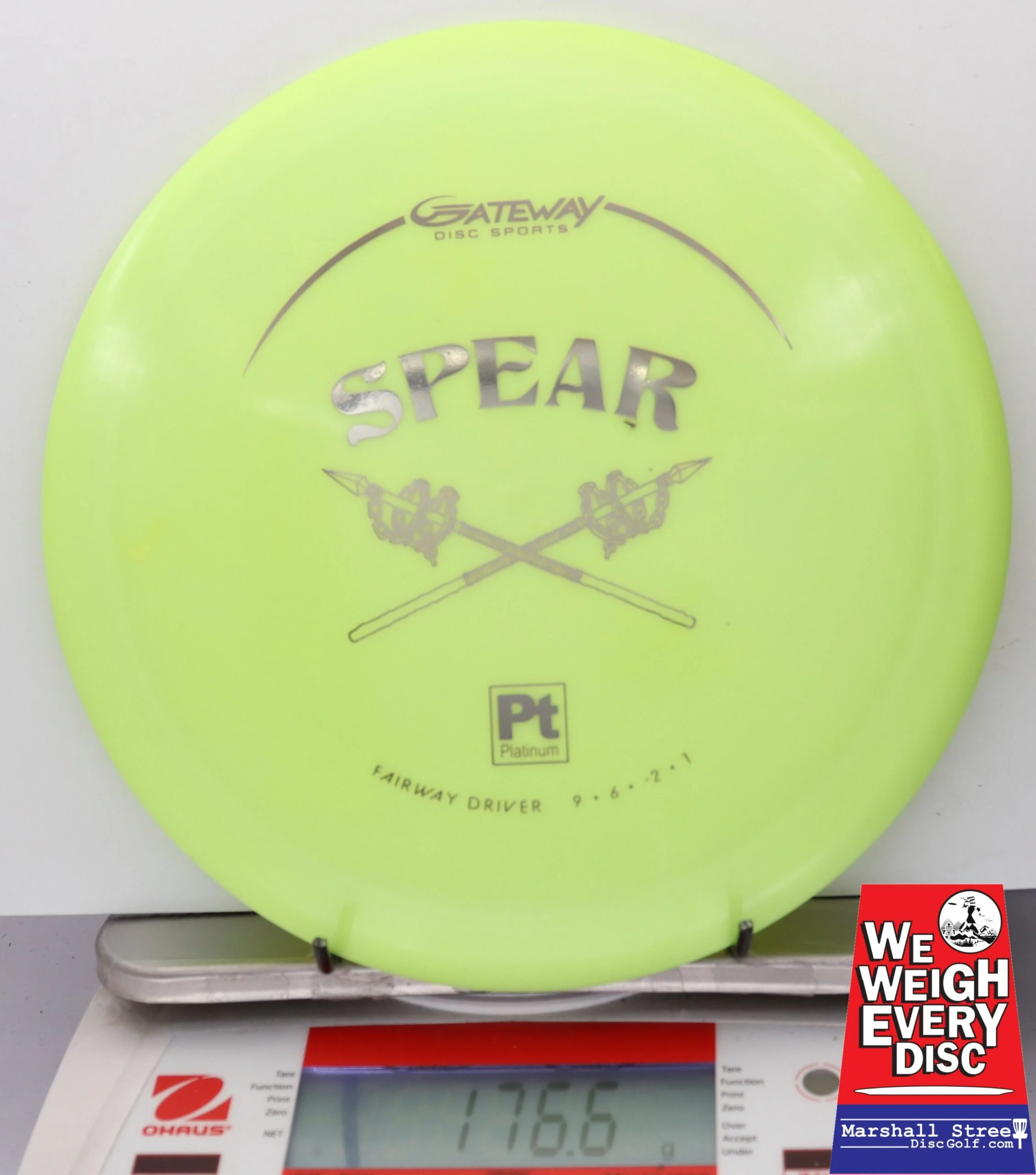 110938 Platinum Spear - #12 LtGreen, 177