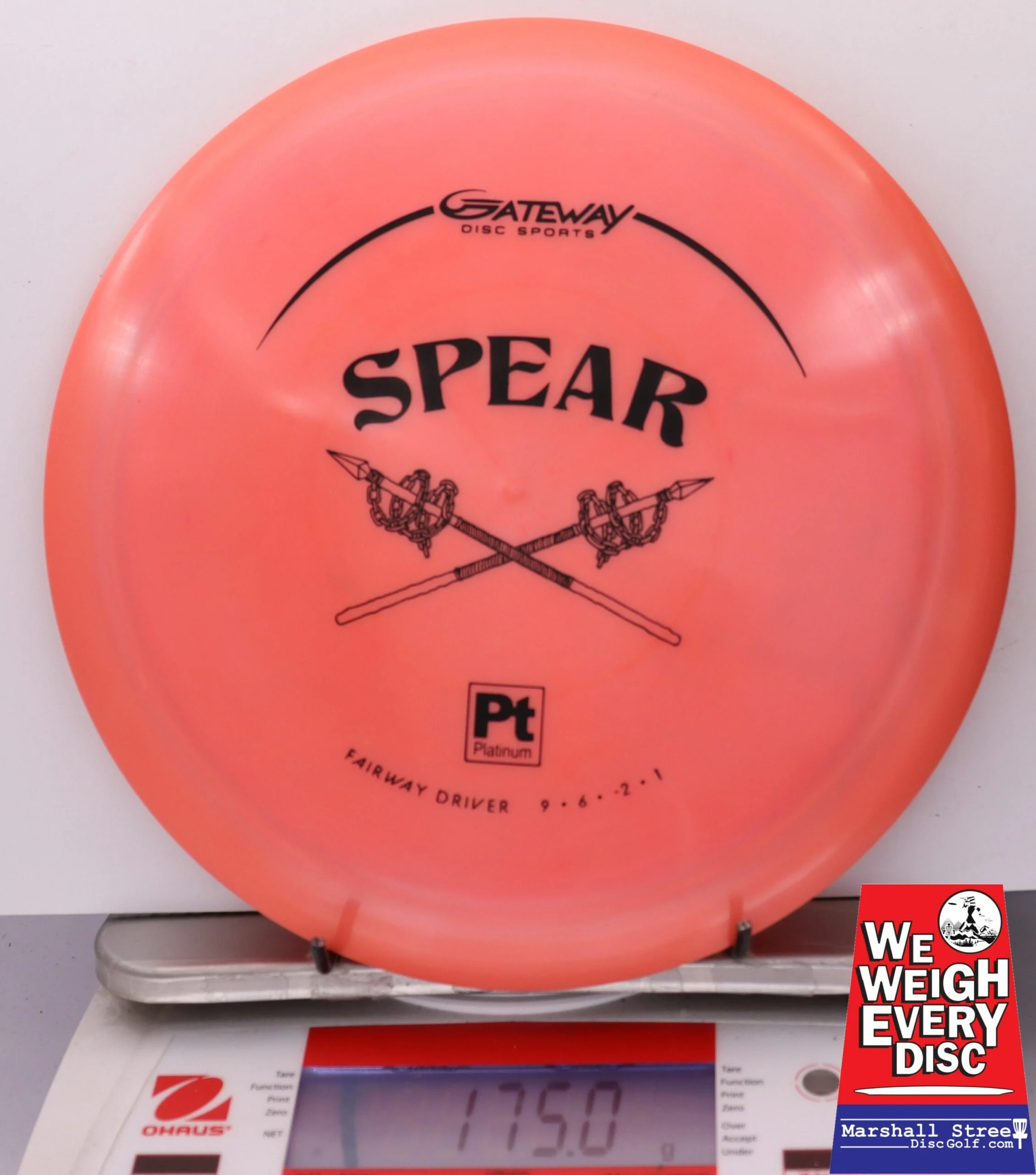 110941 Platinum Spear - #15 Red, 175