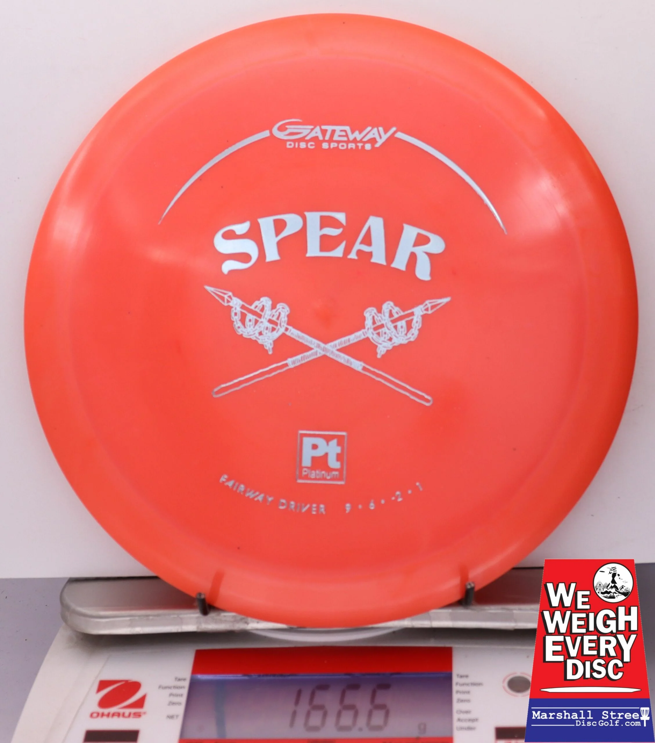 110944 Platinum Spear - #18 Red, 167